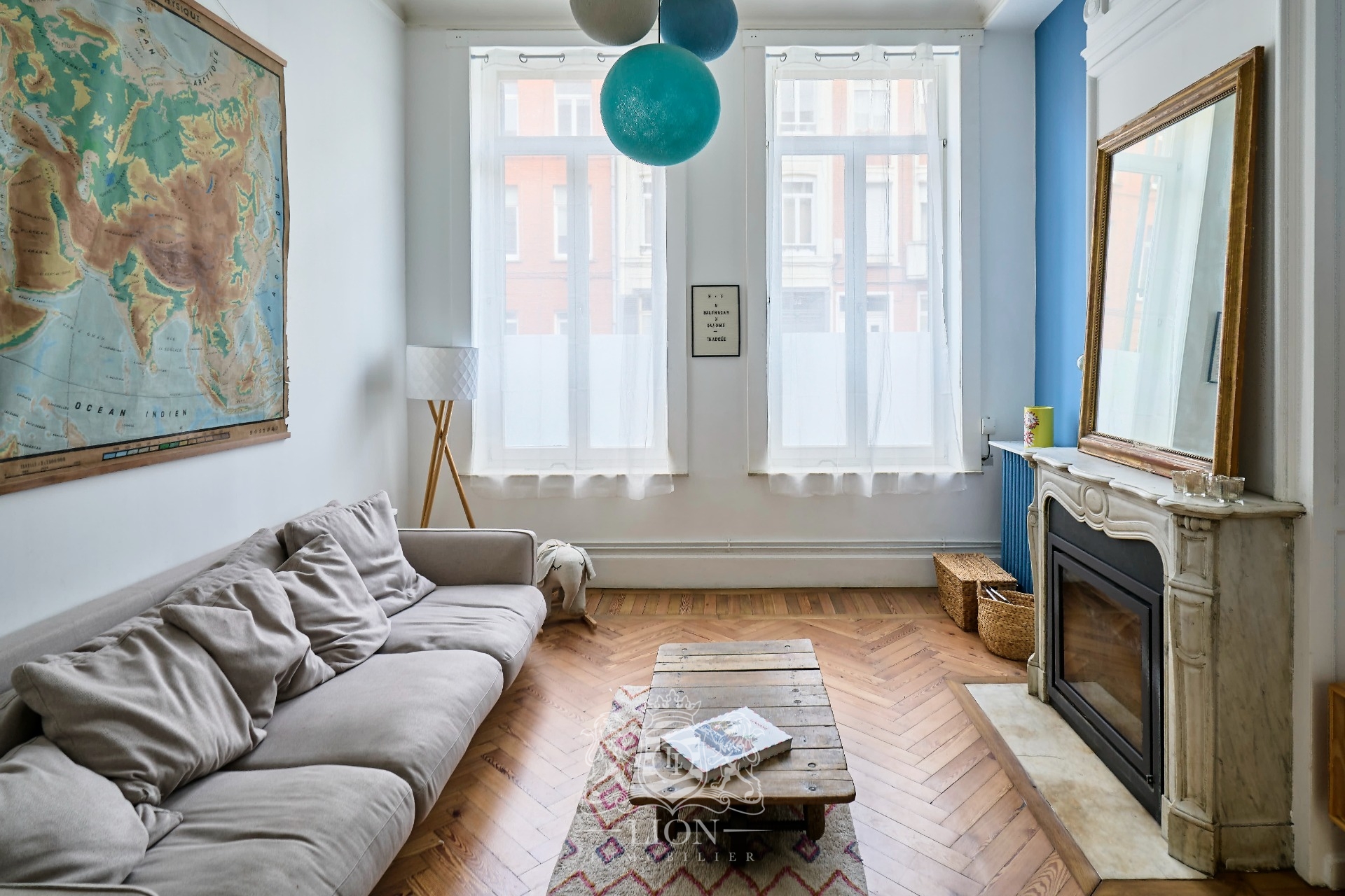 Magnifique appartement bourgeois avec terrasse Photo 4 - Le Lion Immobilier Magnifique appartement bourgeois avec terrasse Photo 4 - Le Lion Immobilier