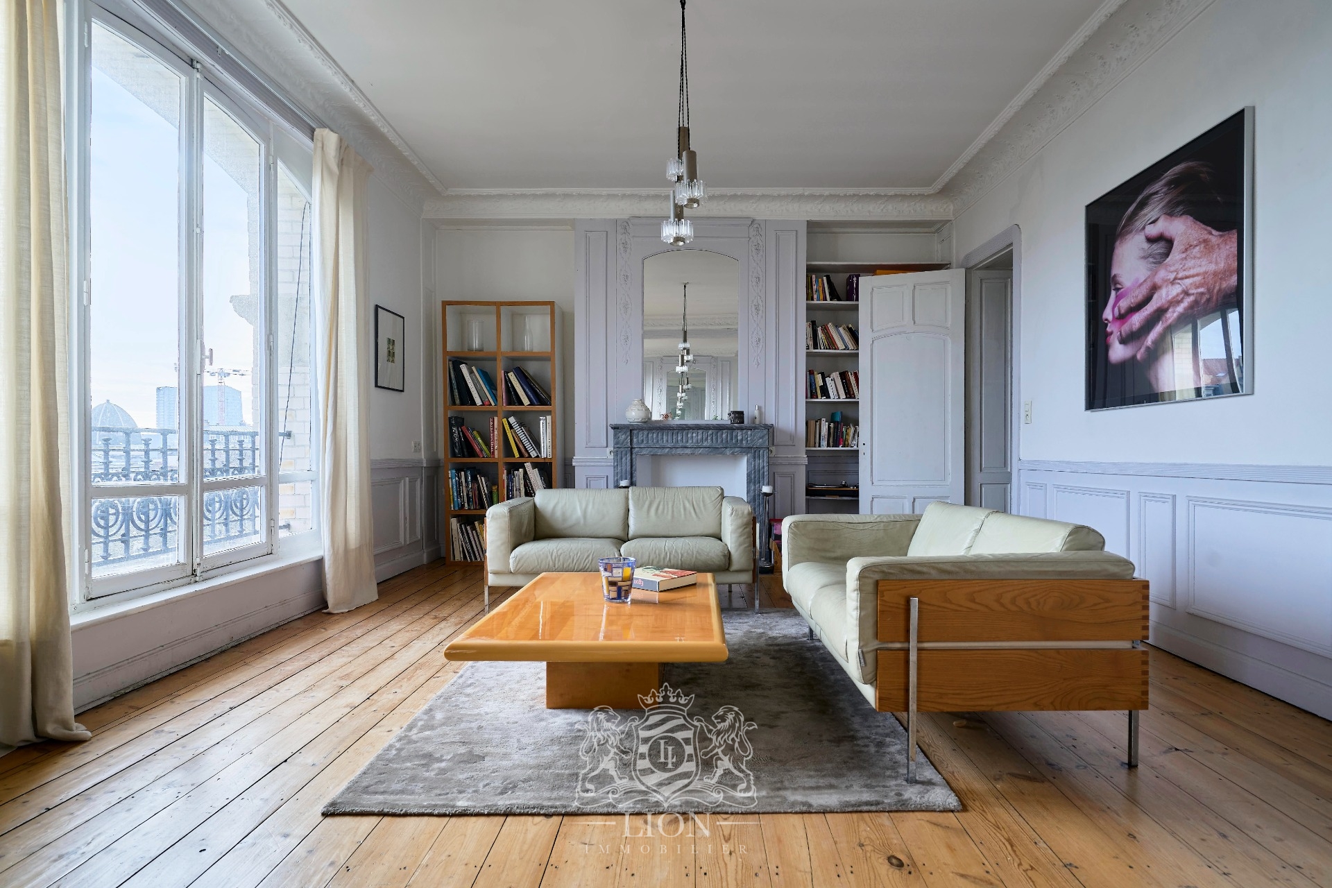 Appartement haussmannien dernier etage parking possible  Photo 2 - Le Lion Immobilier