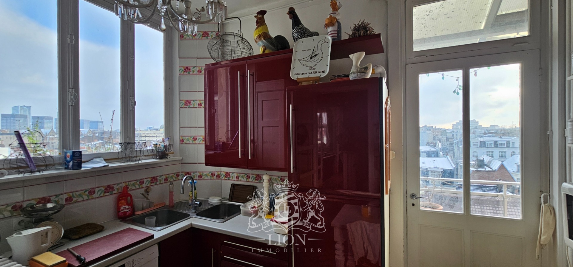 Perle rare  appartement dernier etage avec balcon et vue Photo 7 - Le Lion Immobilier