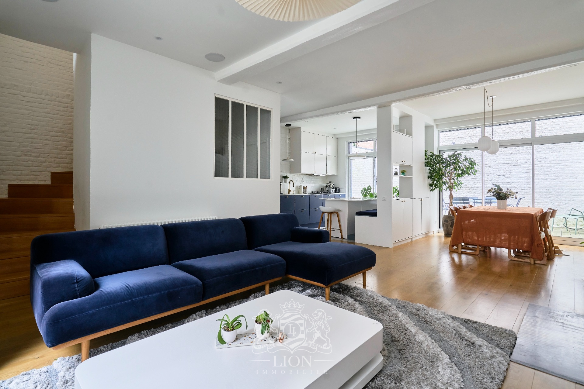 Lille beaux arts  maison terrasse sur le toit parking Photo 2 - Le Lion Immobilier