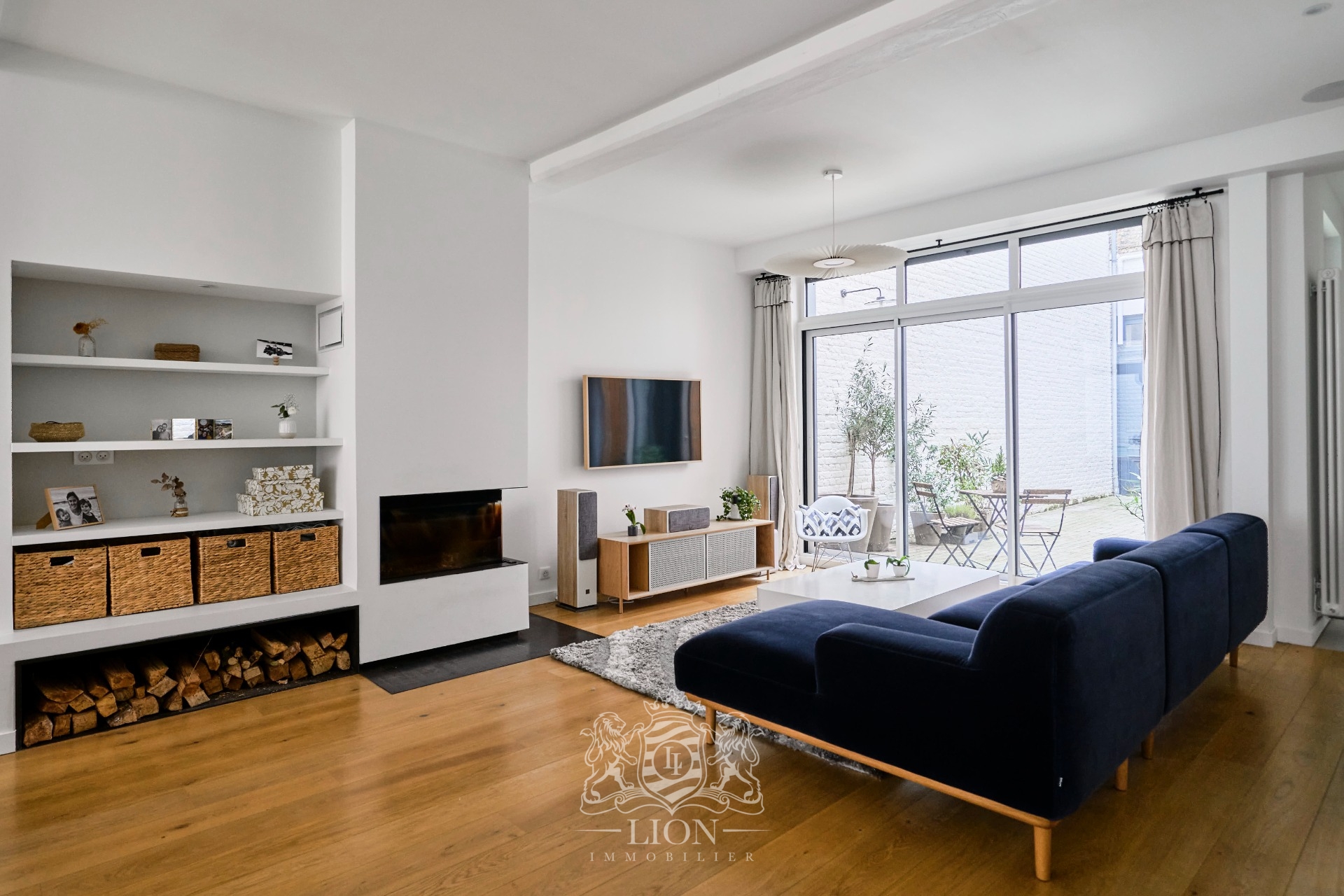 Lille beaux arts  maison terrasse sur le toit parking Photo 3 - Le Lion Immobilier
