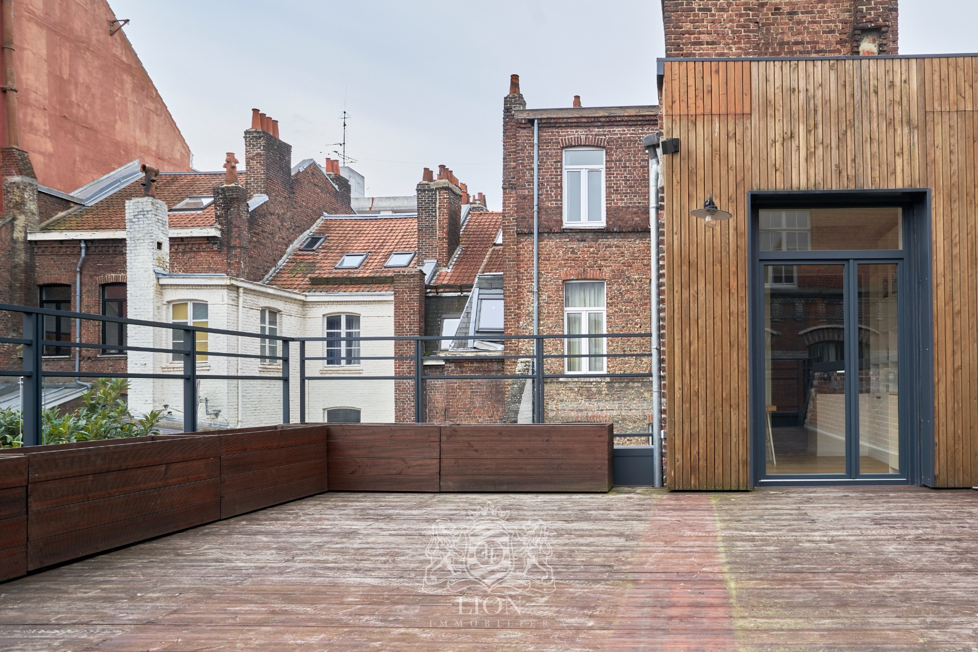 Lille beaux arts  maison terrasse sur le toit parking Photo 18 - Le Lion Immobilier