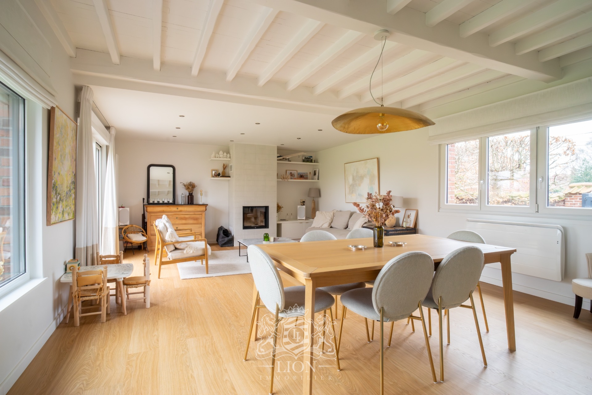 Maison individuelle semi plain pied avec vue Photo 4 - Le Lion Immobilier
