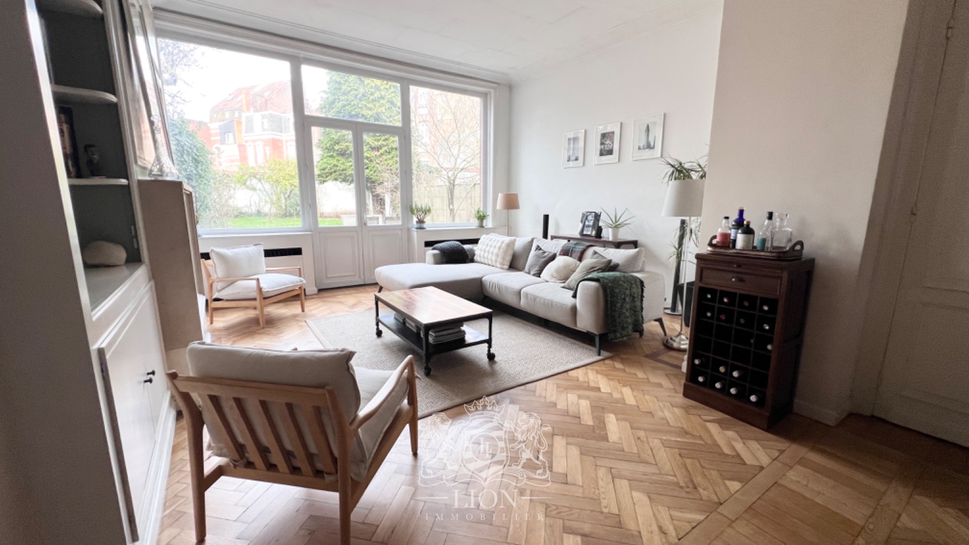 Maison bourgeoise avec garage et jardin Photo 3 - Le Lion Immobilier