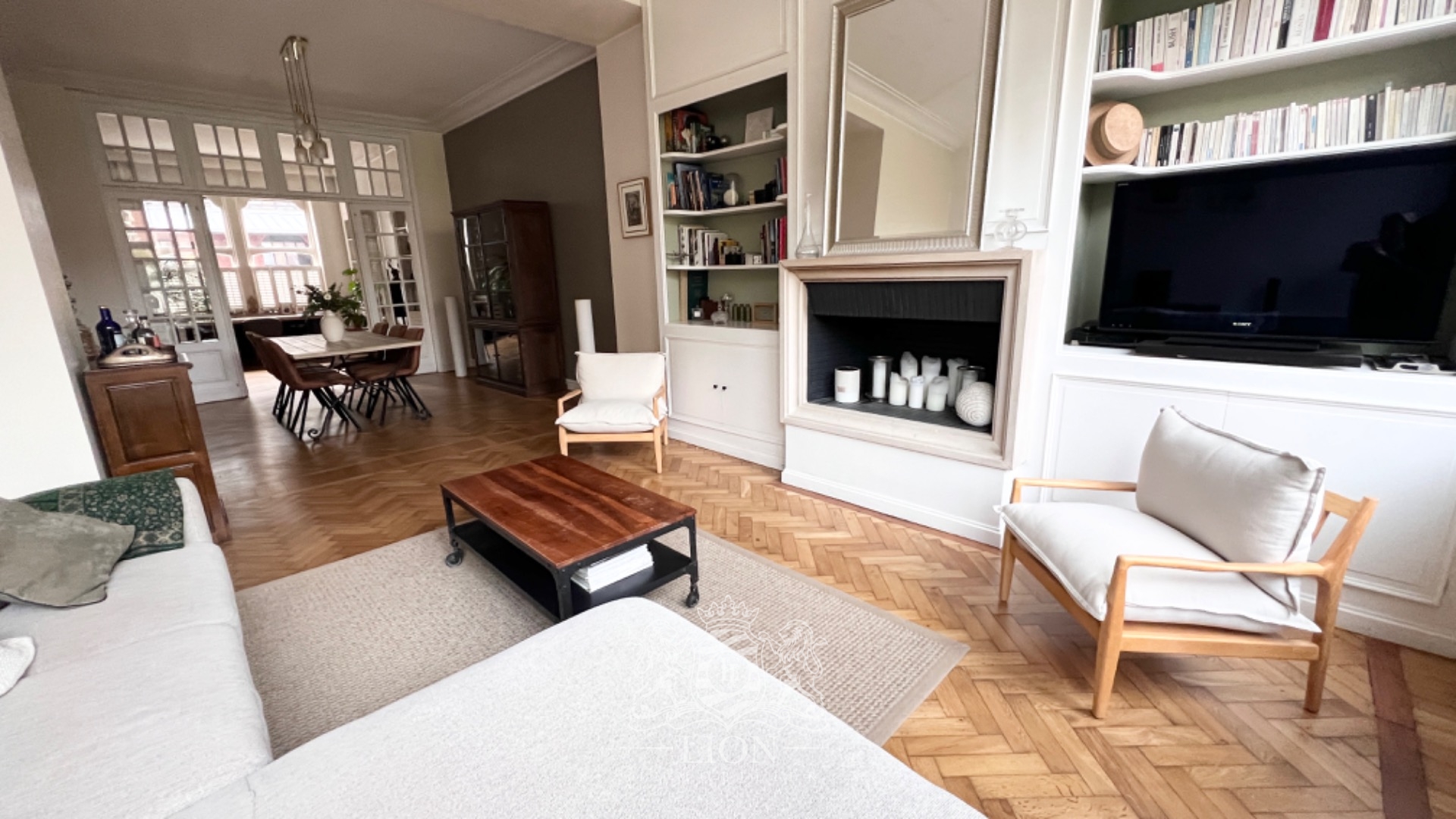 Maison bourgeoise avec garage et jardin Photo 5 - Le Lion Immobilier