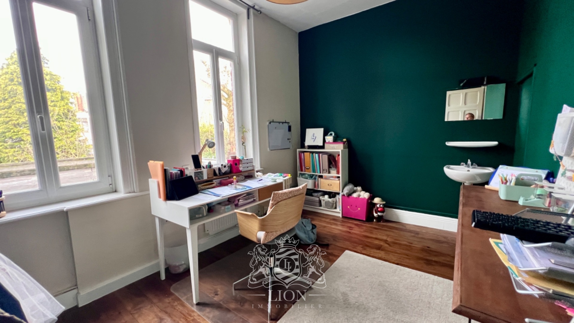 Maison bourgeoise avec garage et jardin Photo 13 - Le Lion Immobilier