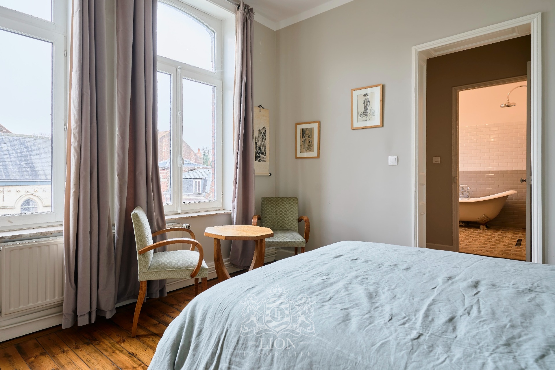 Superbe maison bourgeoise jardin garage  Photo 8 - Le Lion Immobilier