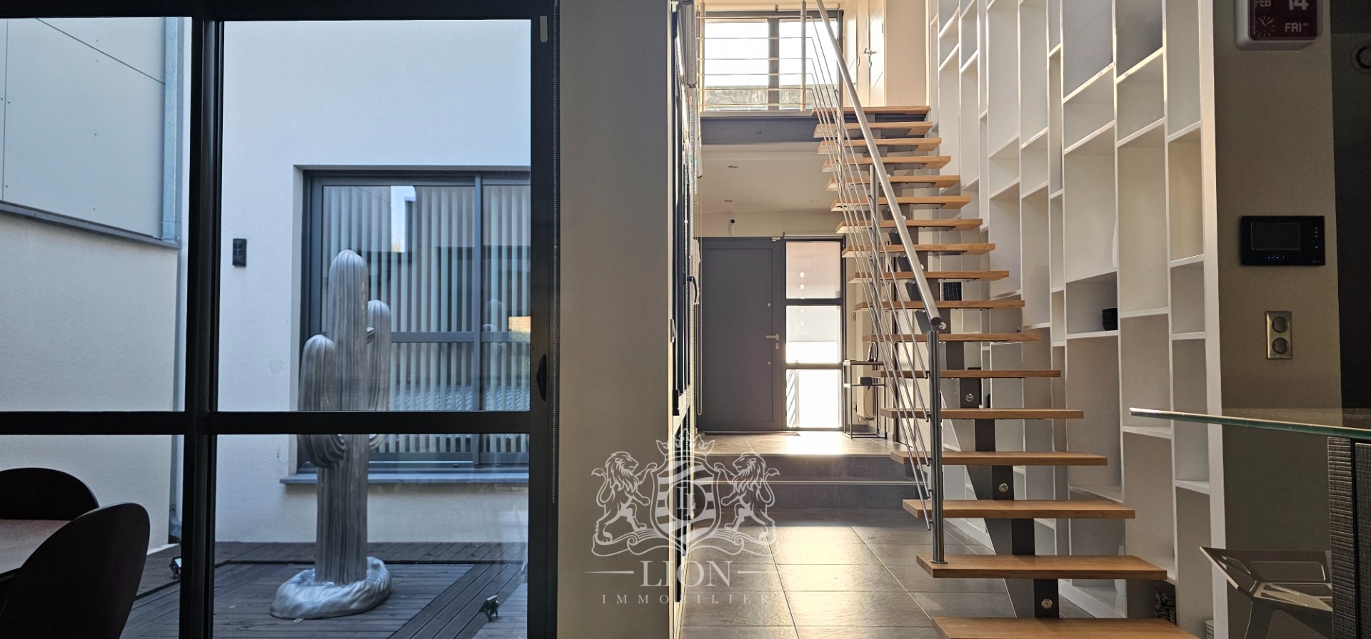 Canon d or   maison d architecte avec garage Photo 6 - Le Lion Immobilier