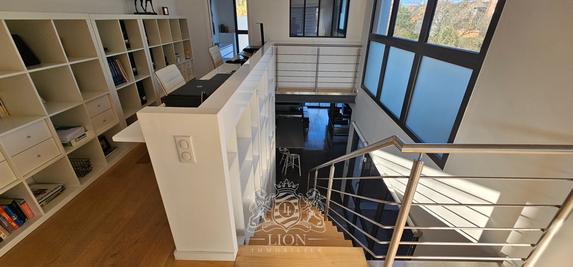 Canon d or   maison d architecte avec garage Photo 13 - Le Lion Immobilier