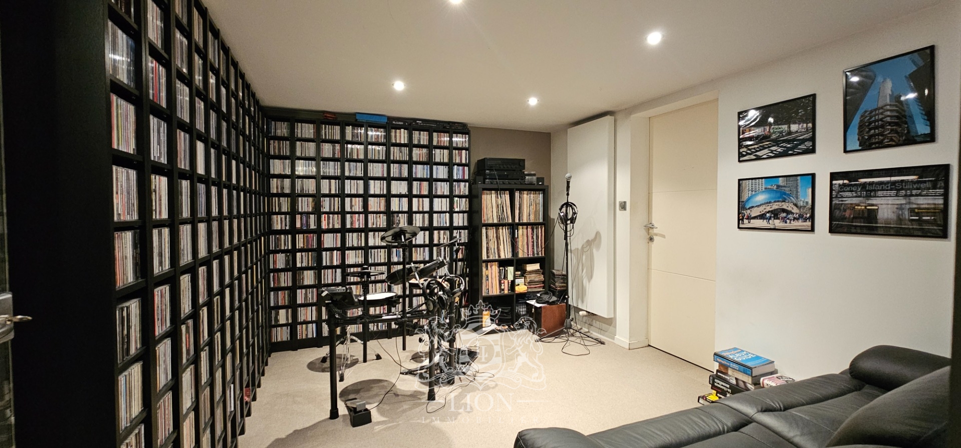 Canon d or   maison d architecte avec garage Photo 15 - Le Lion Immobilier