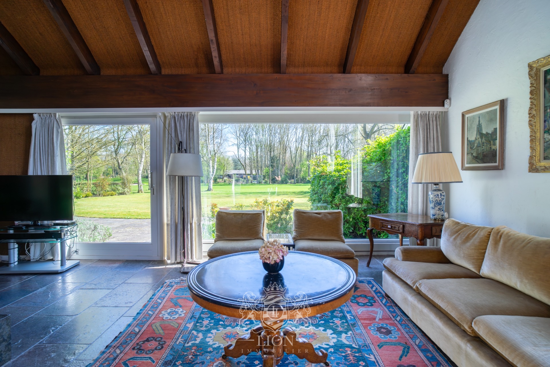 Maison d exception 1er rang golf de brigode Photo 2 - Le Lion Immobilier Maison d exception 1er rang golf de brigode Photo 2 - Le Lion Immobilier