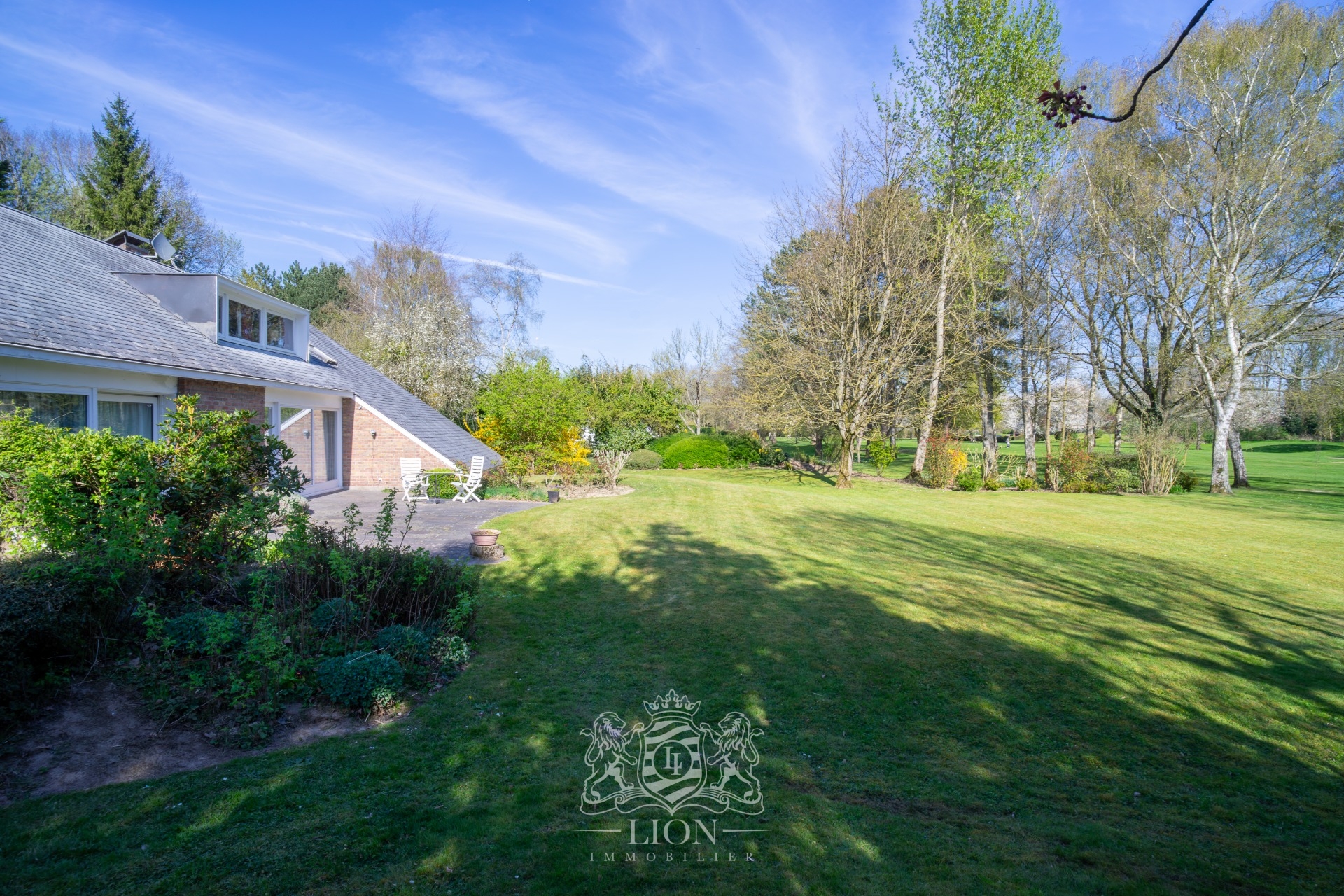 Maison d exception 1er rang golf de brigode Photo 3 - Le Lion Immobilier Maison d exception 1er rang golf de brigode Photo 3 - Le Lion Immobilier