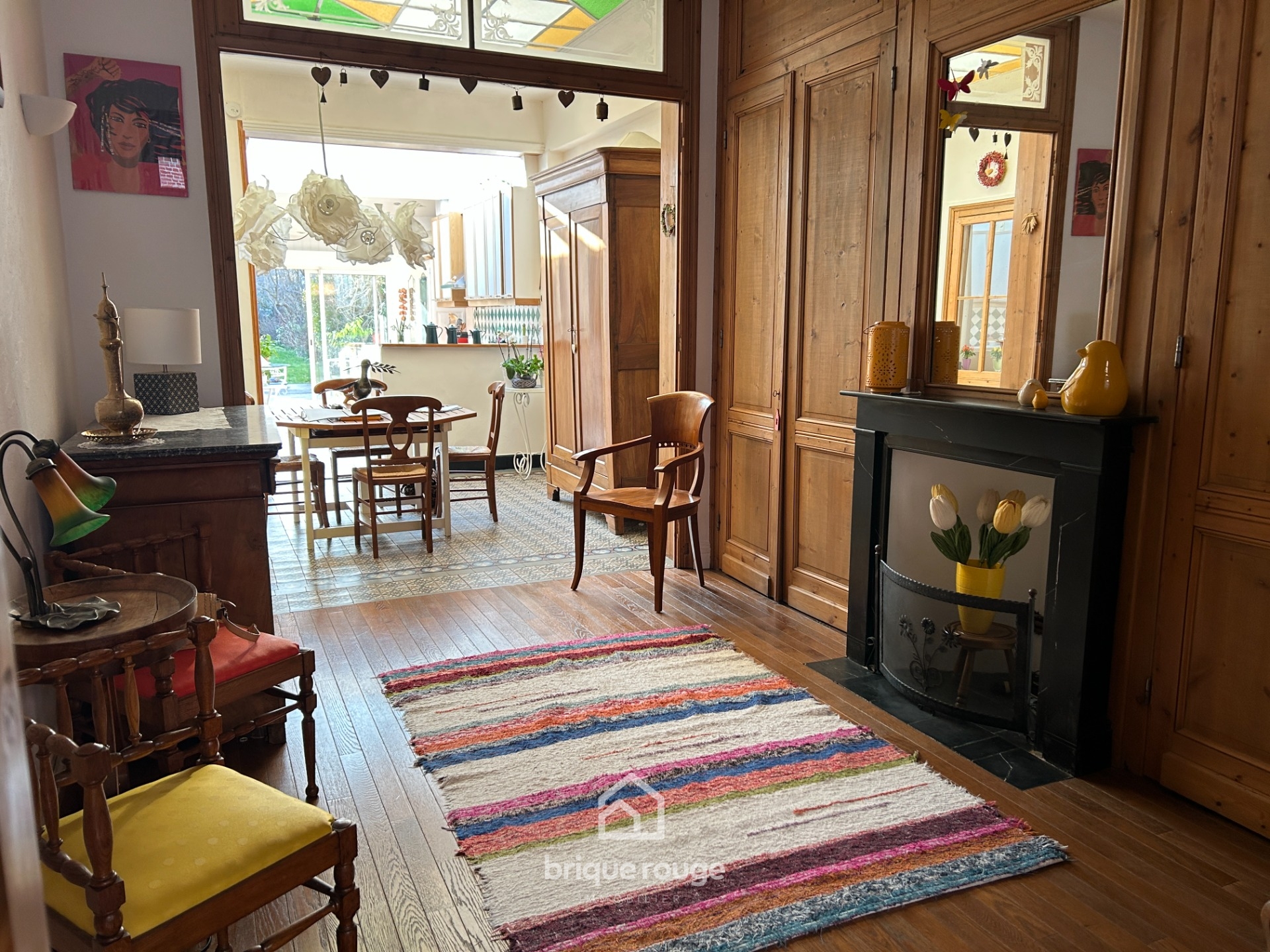 Semi bourgeoise 4 chambresjardin secteur mons centre Photo 1 - Le Lion Immobilier