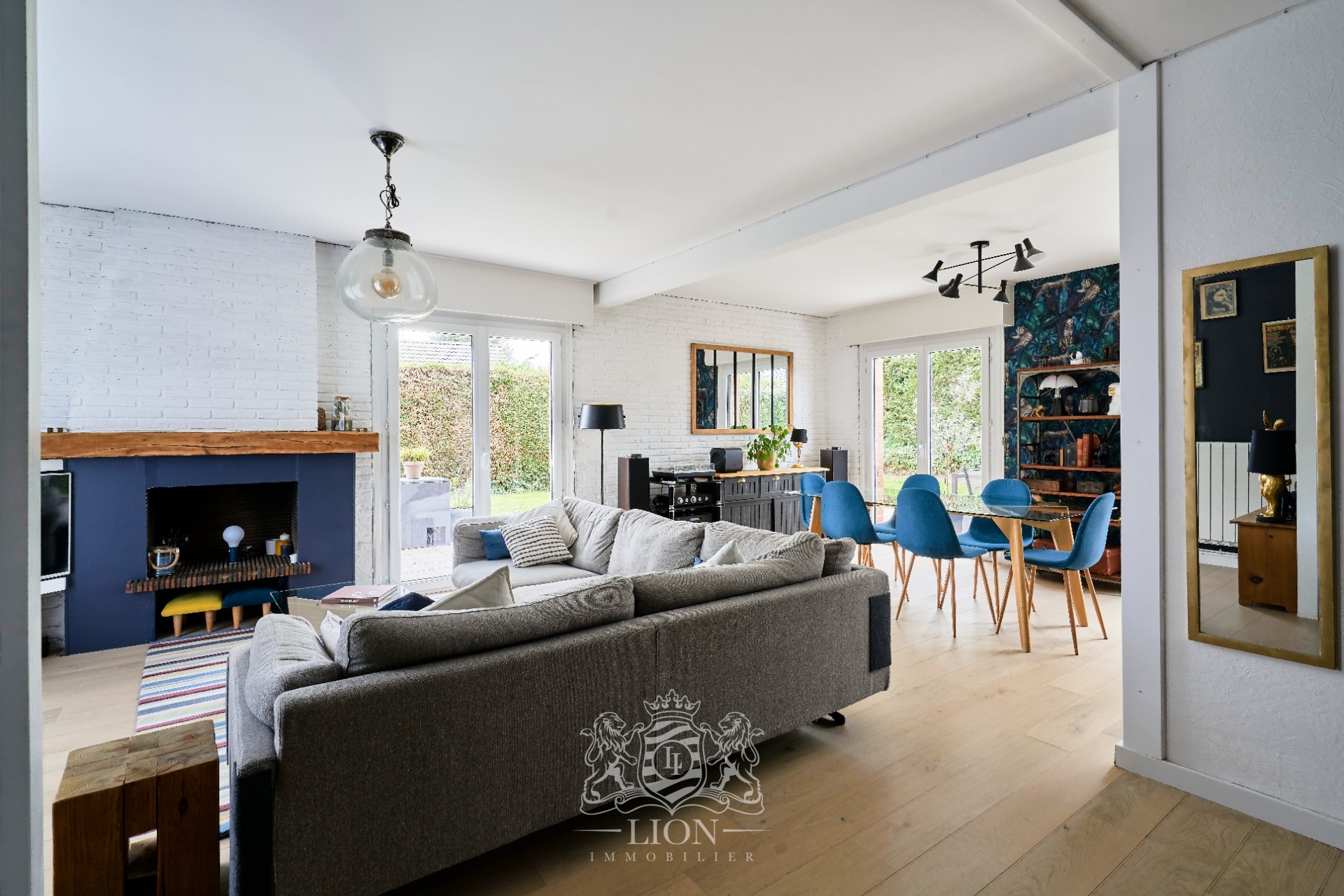 Villa contemporaine 4 5 chambres garage carport  Photo 4 - Le Lion Immobilier