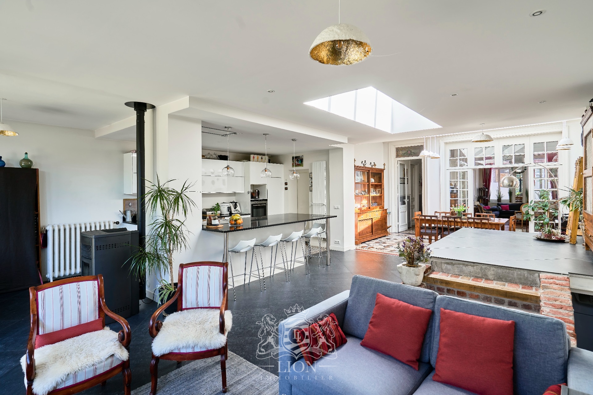 Superbe maison de famille avec jardin proche tram Photo 5 - Le Lion Immobilier