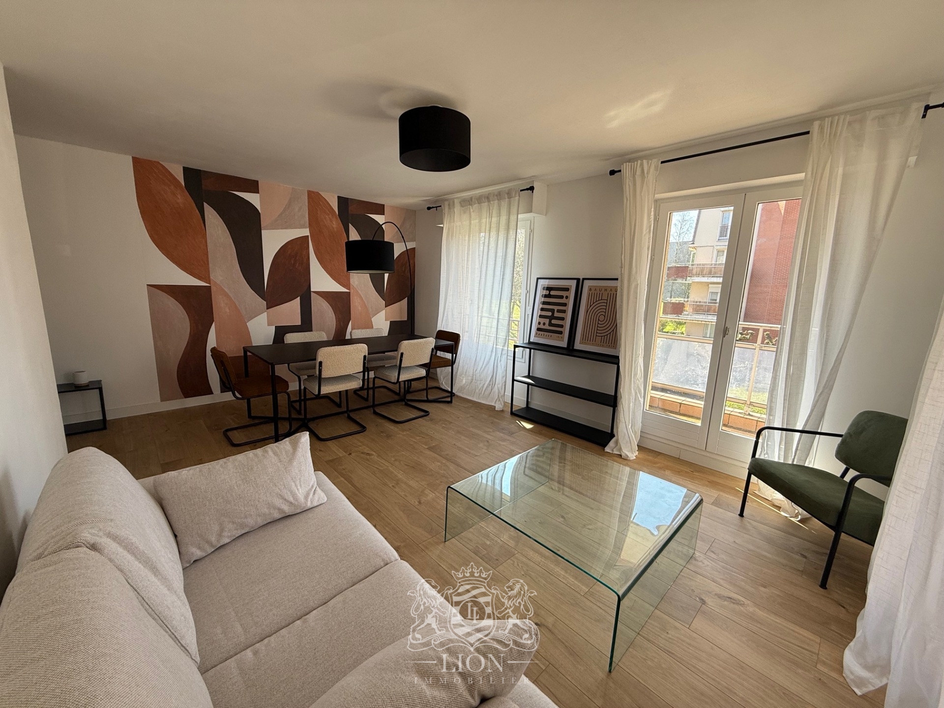 Aogp lambersart t4 meuble avec balcon et parking Photo 1 - Le Lion Immobilier