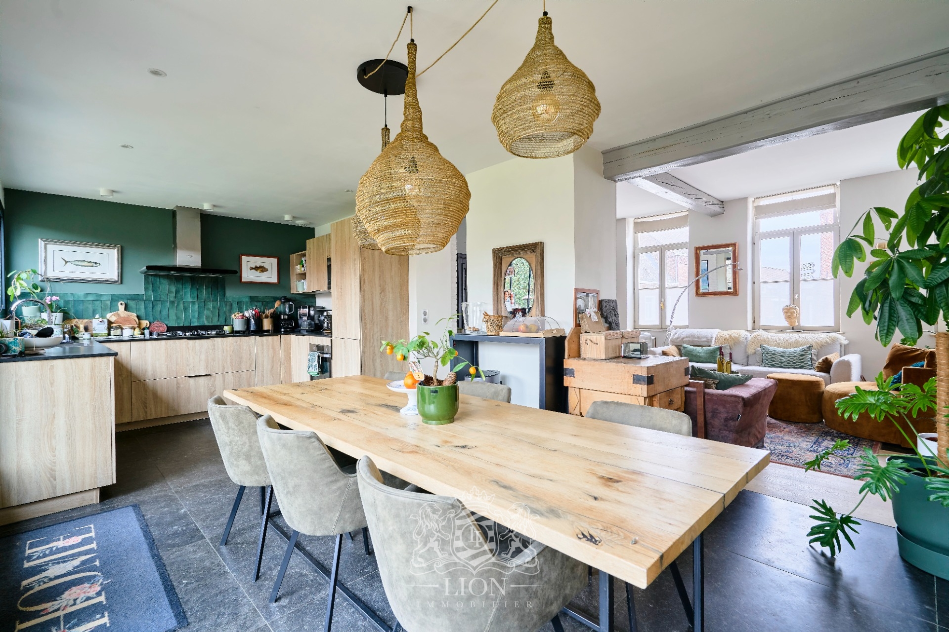 Tres belle maison ancienne trois chambres jardin Photo 3 - Le Lion Immobilier