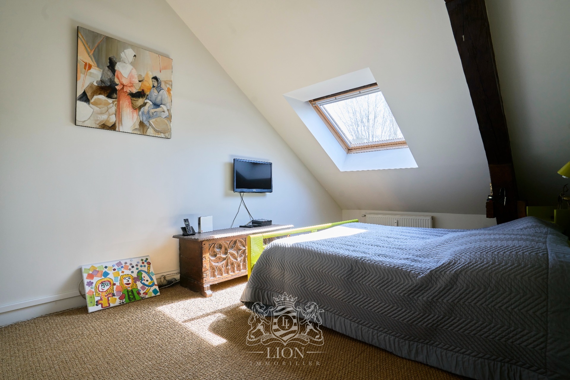 Lille hyper centre   vieux lille t3 duplex Photo 6 - Le Lion Immobilier