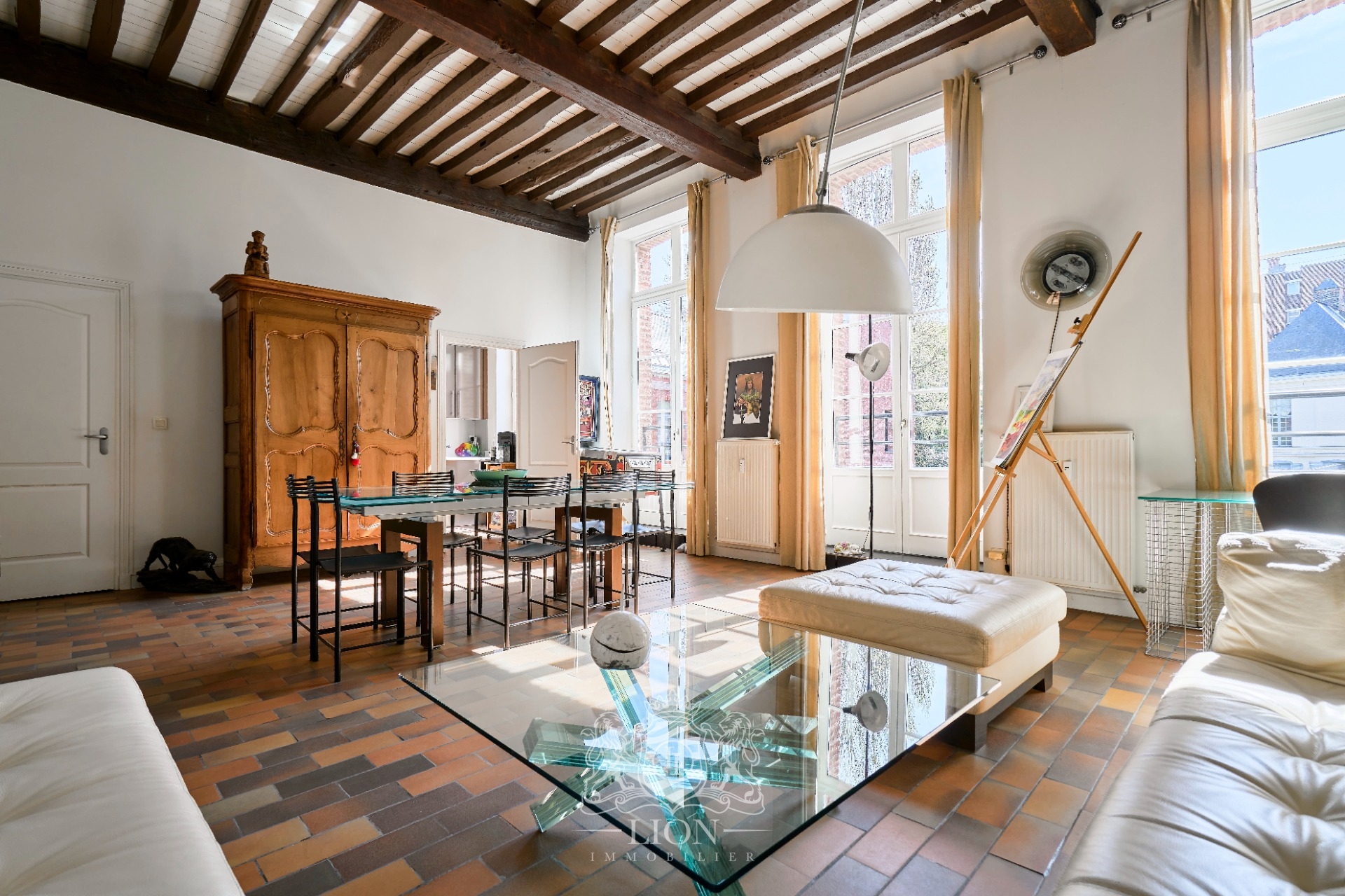 Lille hyper centre   vieux lille t3 duplex Photo 17 - Le Lion Immobilier