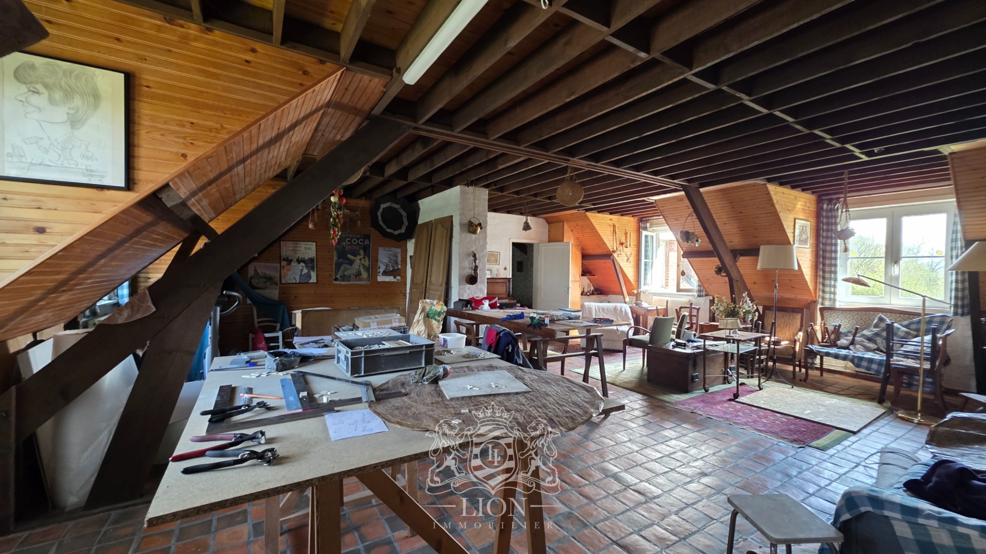 Maison de charme avec jardin prete  accueillir vos projets Photo 14 - Le Lion Immobilier