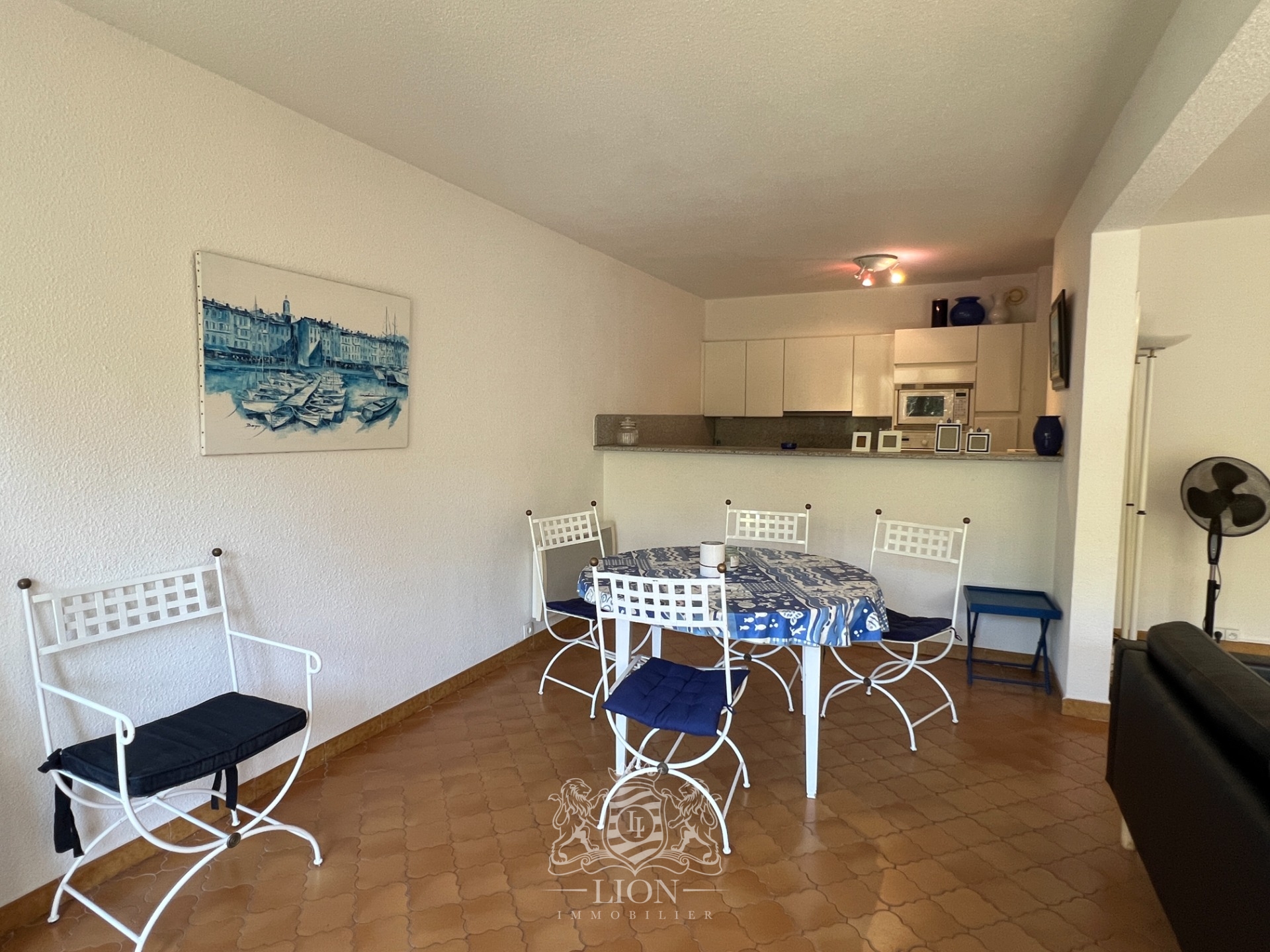 Appartement t3 saint tropez vue mer et clocher Photo 6 - Le Lion Immobilier