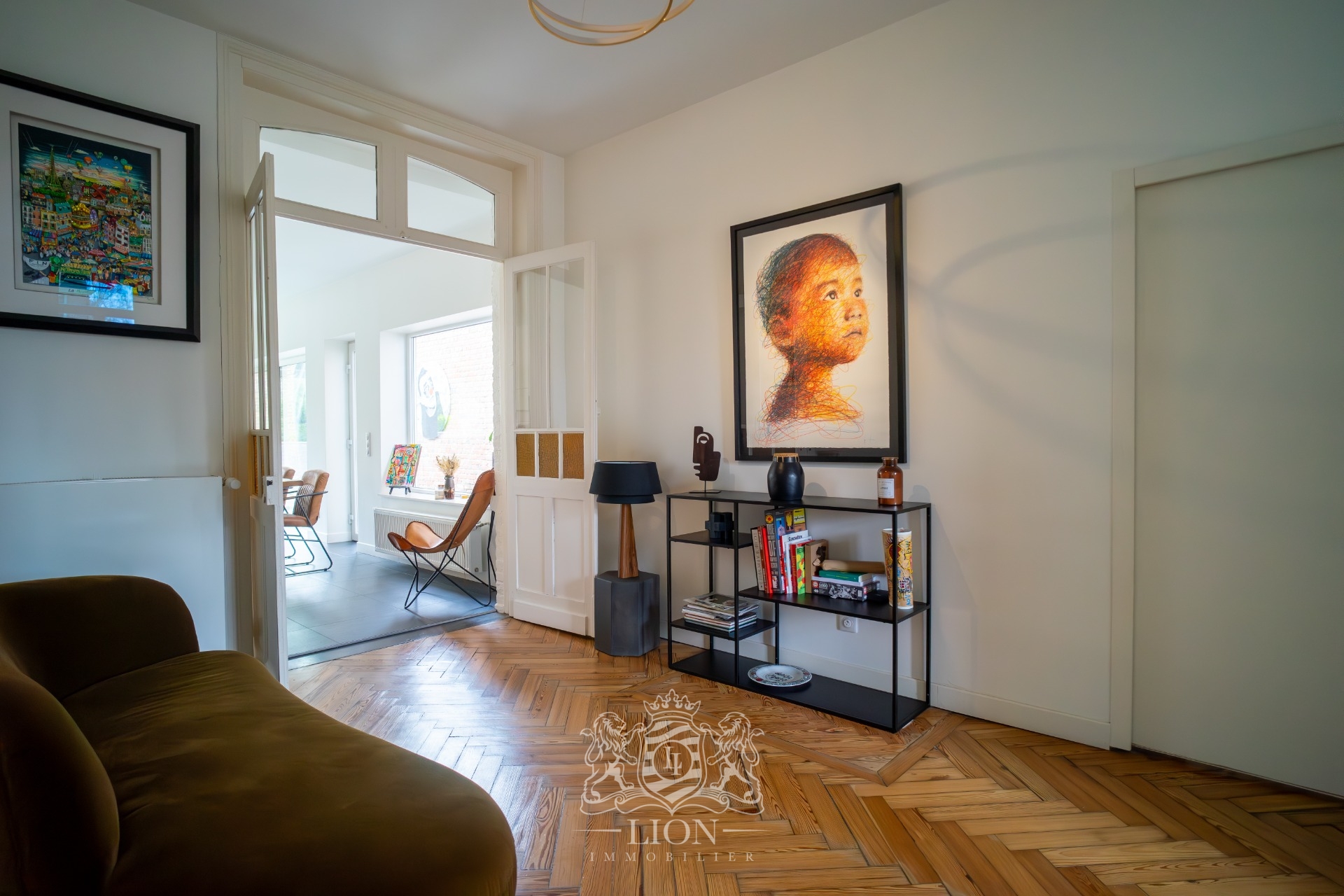 Magnifique maison de caractere avec jardin et parking Photo 6 - Le Lion Immobilier Magnifique maison de caractere avec jardin et parking Photo 6 - Le Lion Immobilier