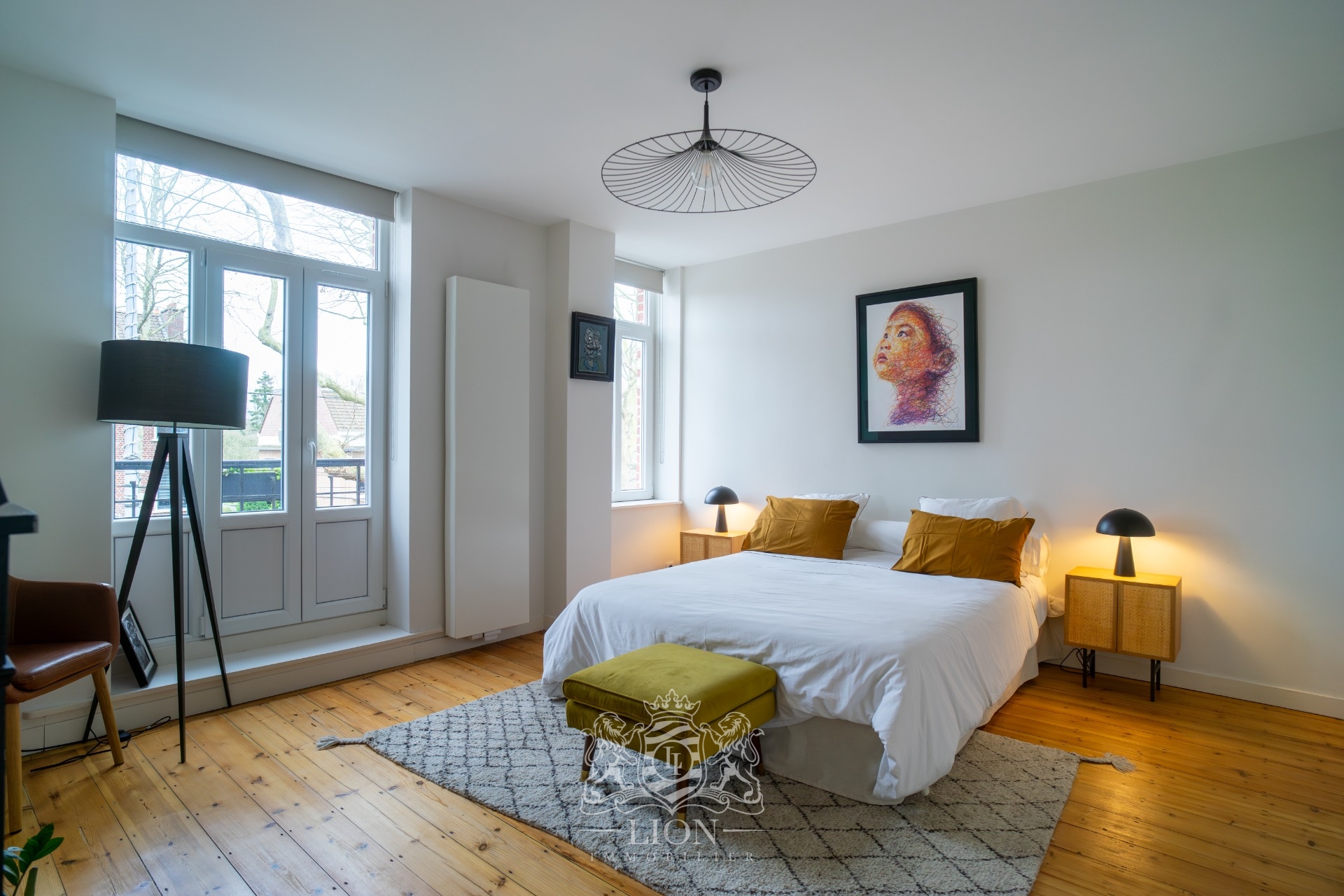 Magnifique maison de caractere avec jardin et parking Photo 8 - Le Lion Immobilier Magnifique maison de caractere avec jardin et parking Photo 8 - Le Lion Immobilier