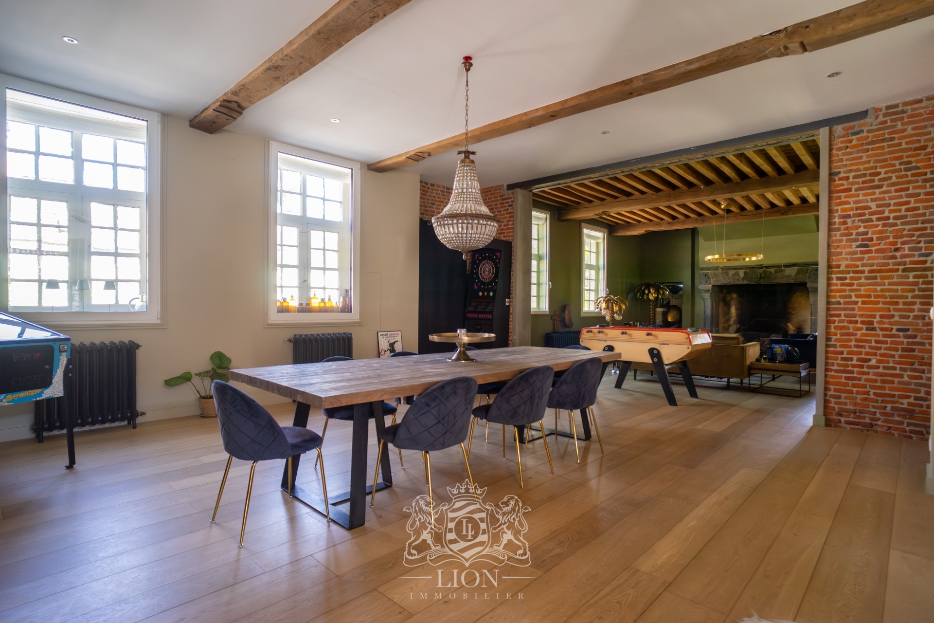 Superbe ferme au carre avec piscine Photo 4 - Le Lion Immobilier