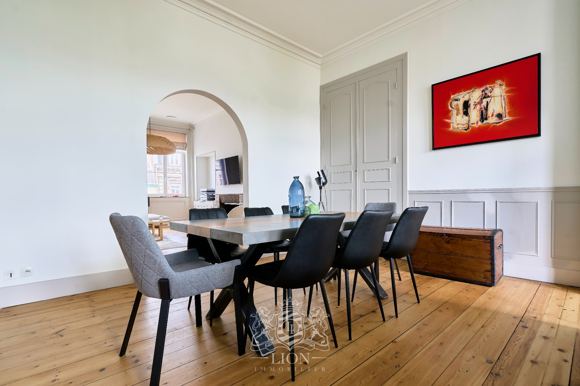 Lille sebastopol appartement 113m art deco Photo 3 - Le Lion Immobilier