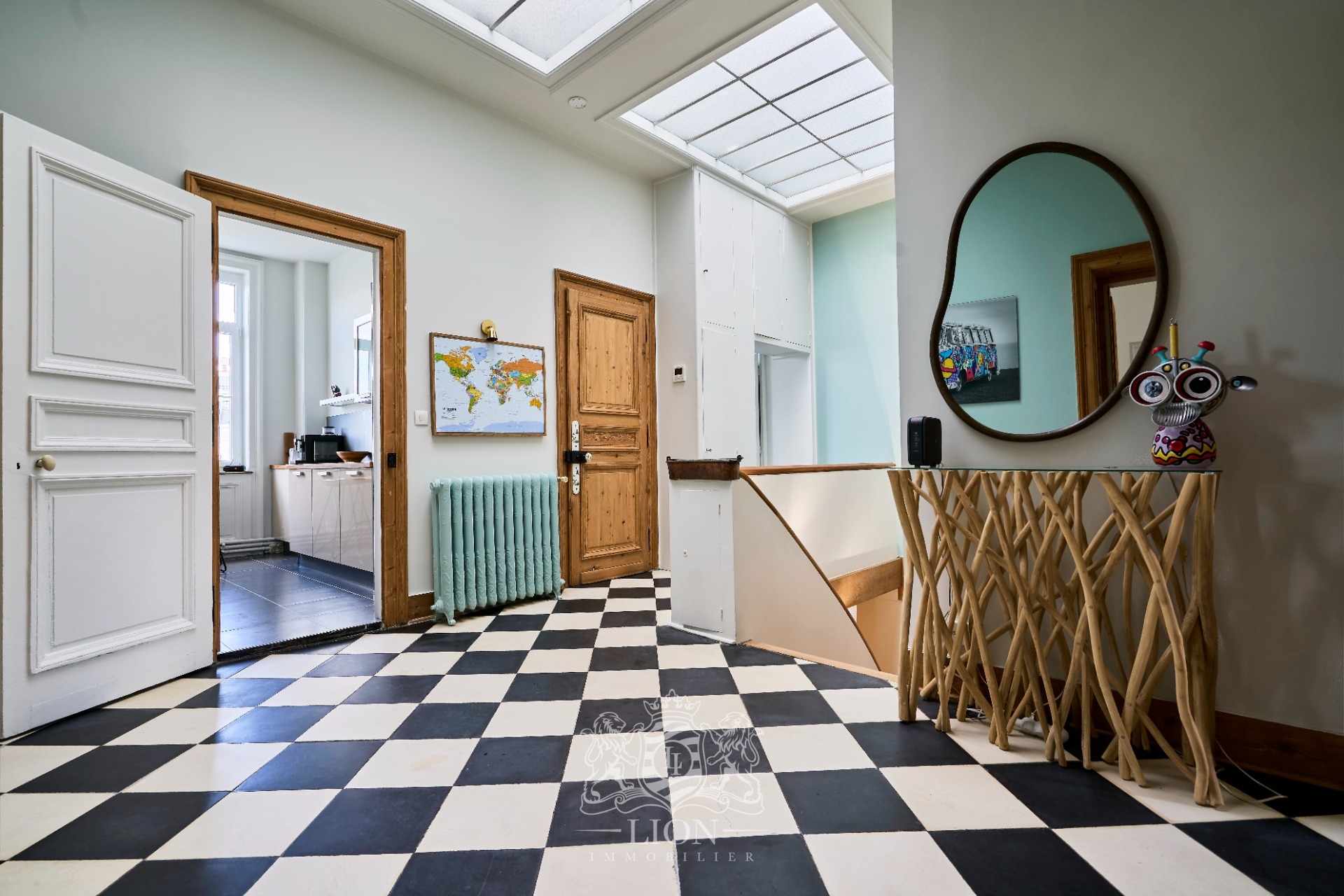 Lille sebastopol appartement 113m art deco Photo 6 - Le Lion Immobilier Lille sebastopol appartement 113m art deco Photo 6 - Le Lion Immobilier