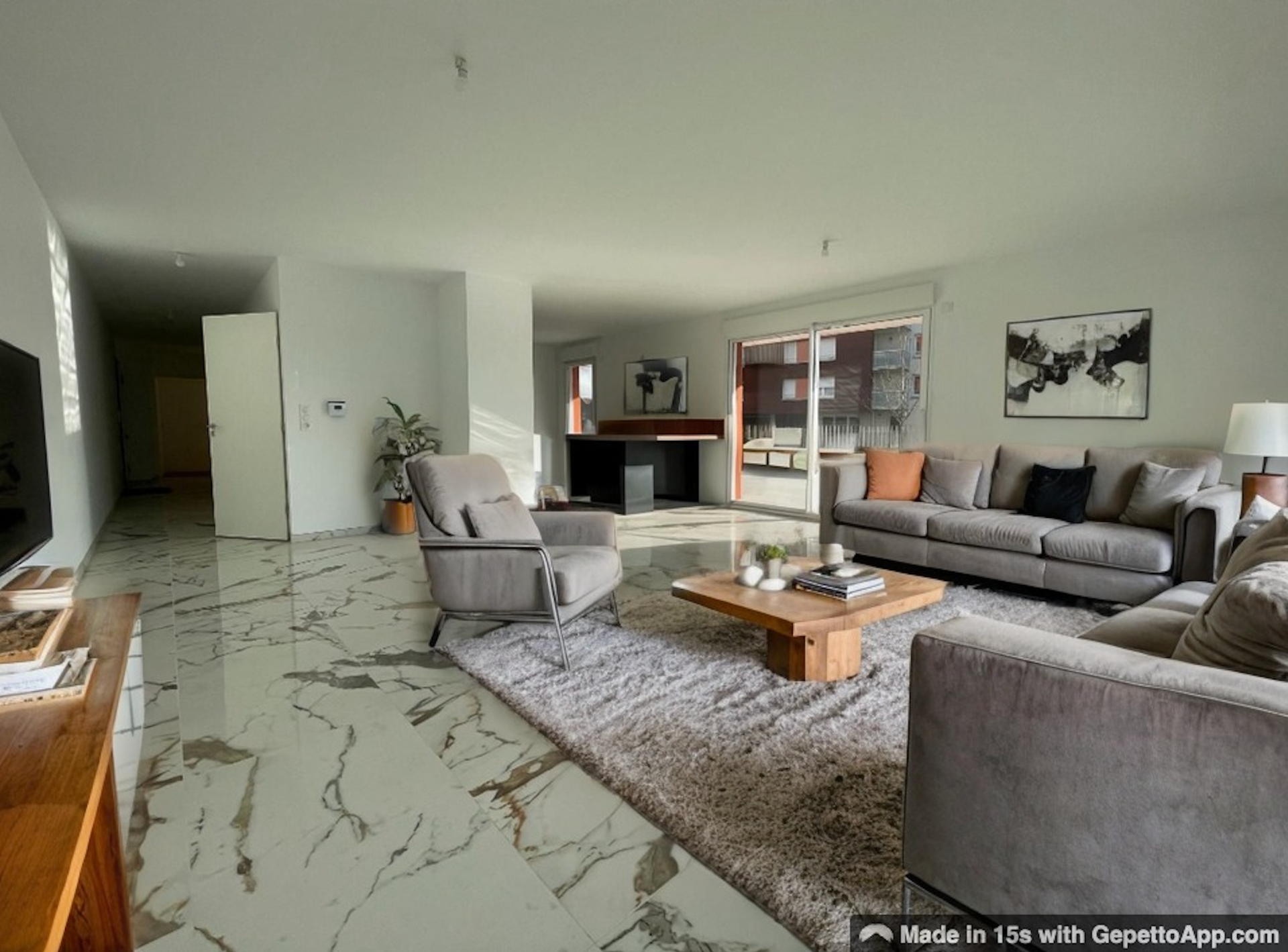 Magnifique appartement t4 vue deule avec grande terrasse Photo 1 - Le Lion Immobilier