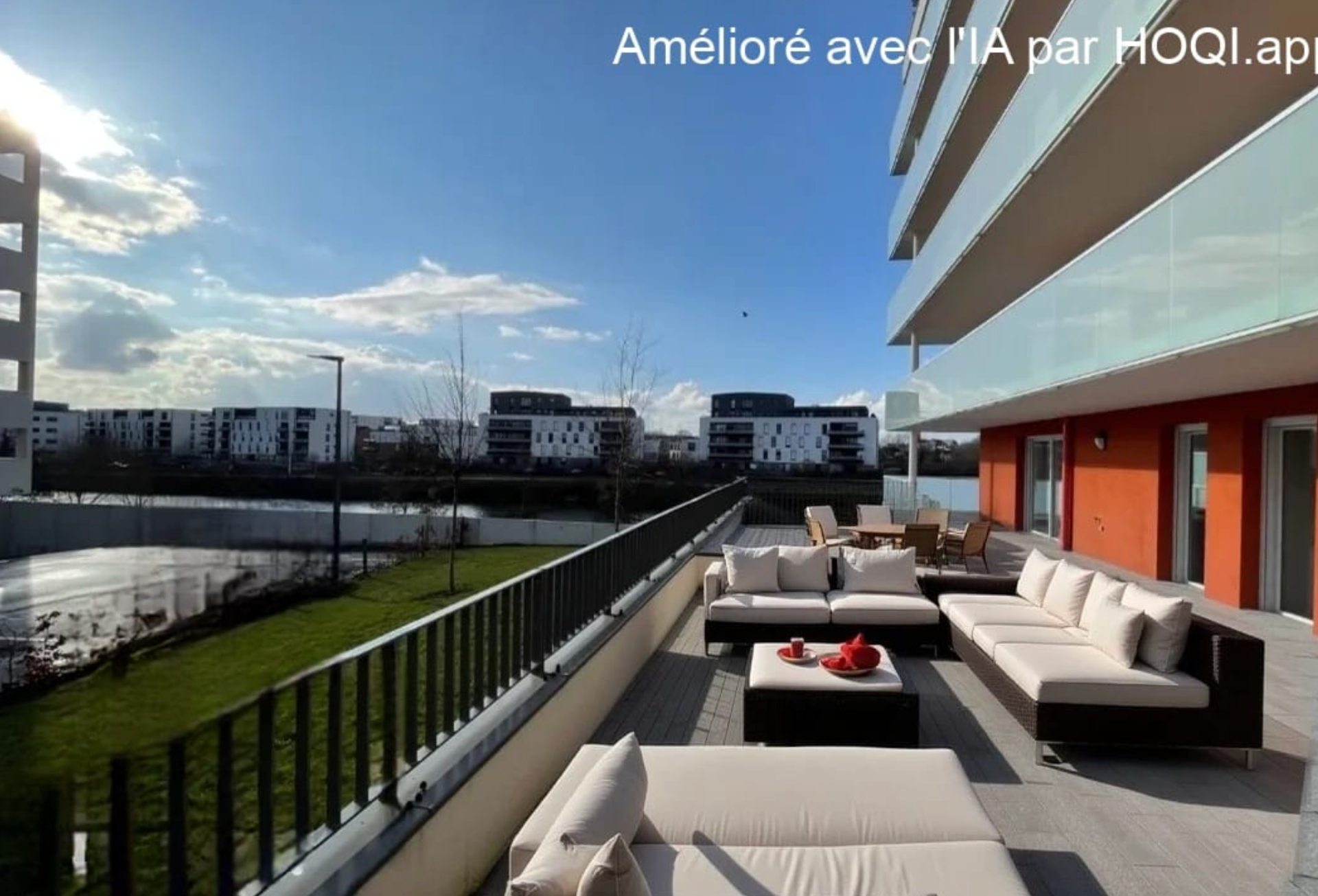 Magnifique appartement t4 vue deule avec grande terrasse Photo 2 - Le Lion Immobilier