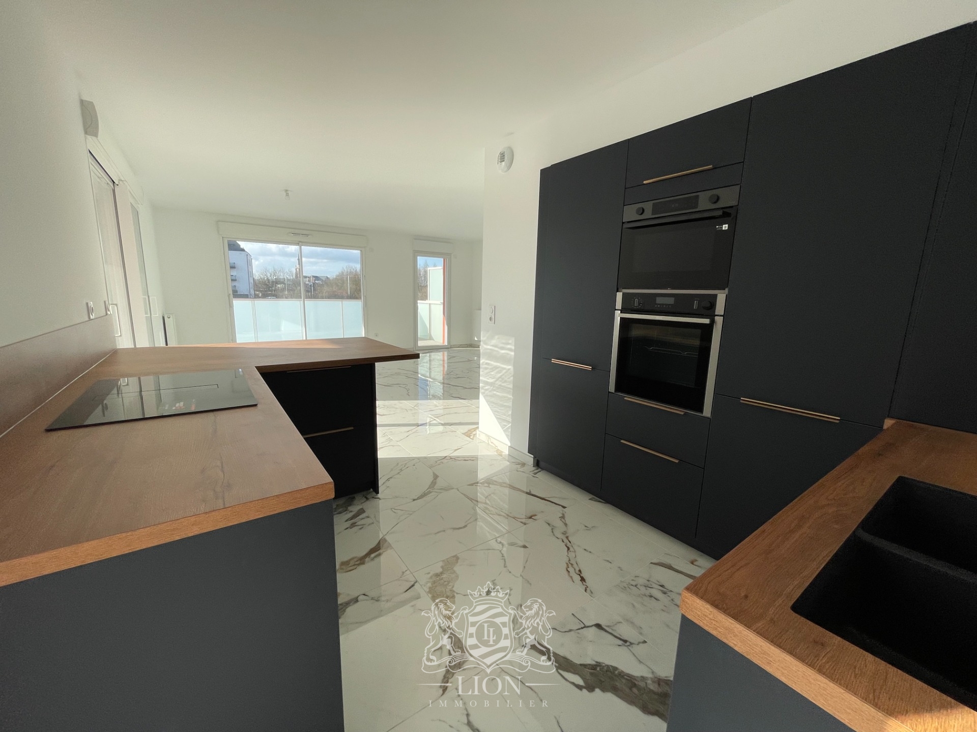 Magnifique appartement t4 vue deule avec grande terrasse Photo 4 - Le Lion Immobilier