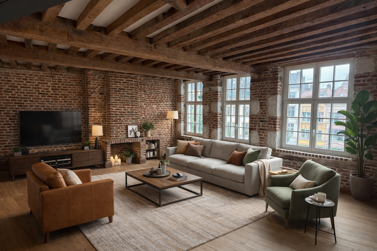 Aoqc vieux lille appartement de type 3 bis Photo 2 - Le Lion Immobilier