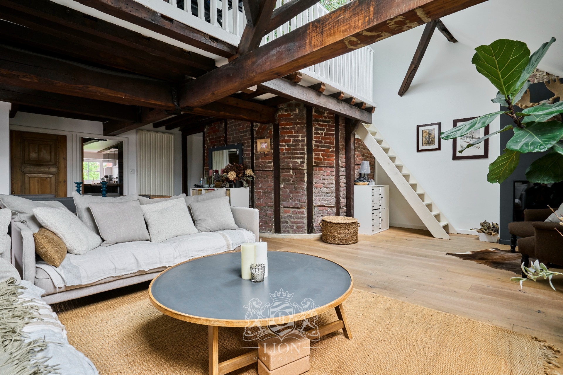 Appartement dernier etage deux chambres possibilite garage Photo 4 - Le Lion Immobilier