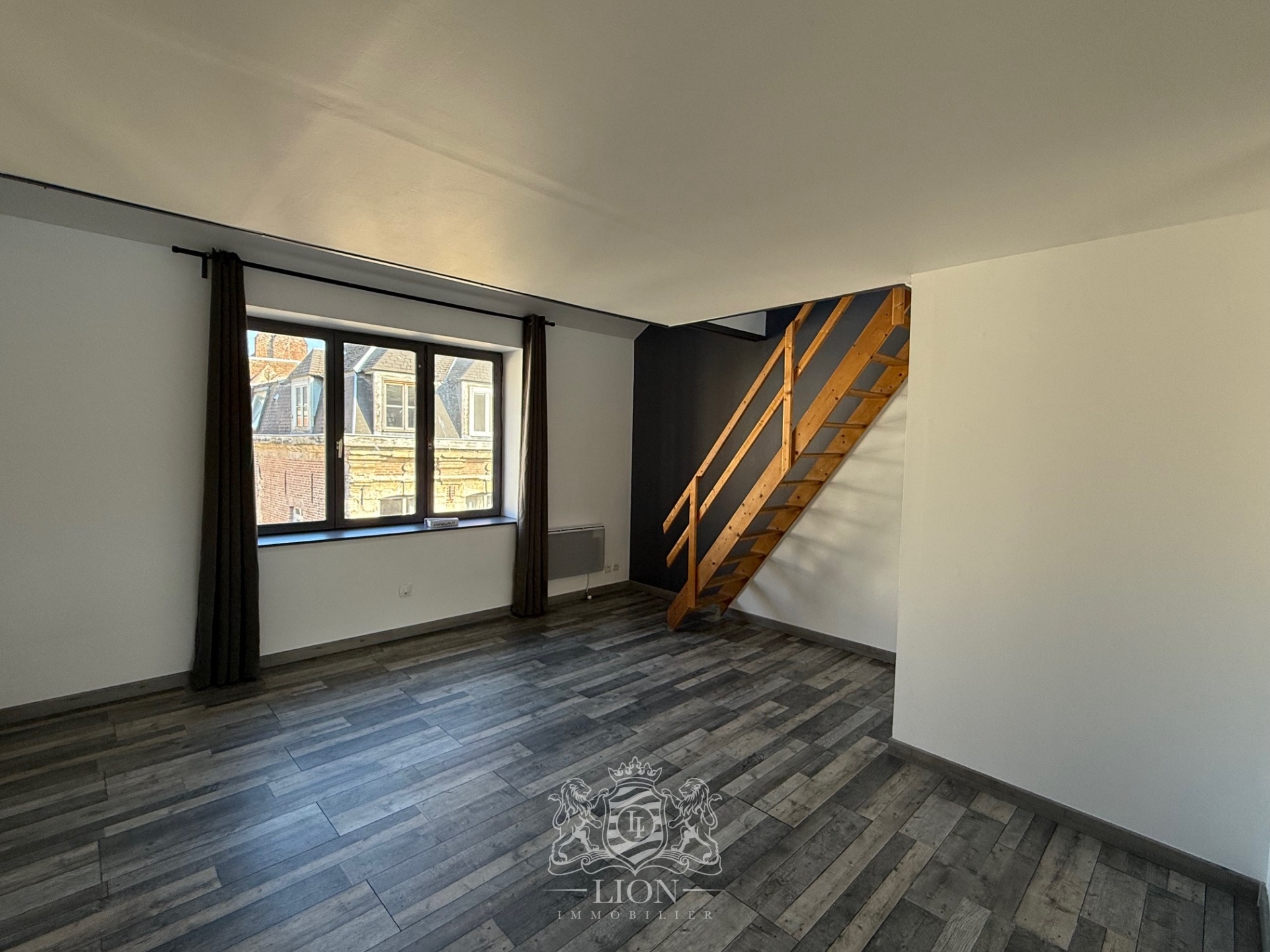Aozp vieux lille t1 bis avec mezzanine Photo 2 - Le Lion Immobilier