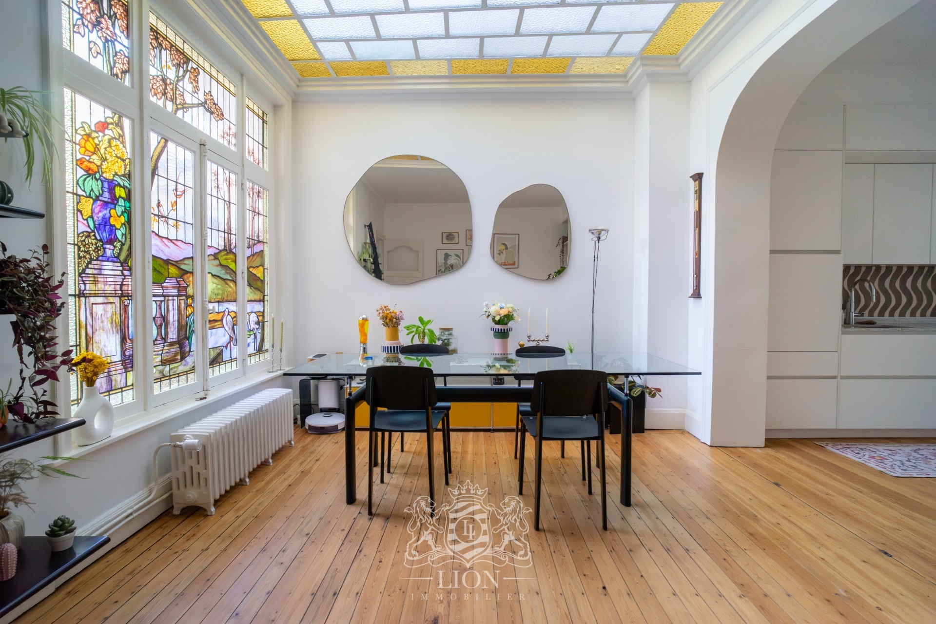 Lille hyper centre appartement art deco entierement renove Photo 3 - Le Lion Immobilier