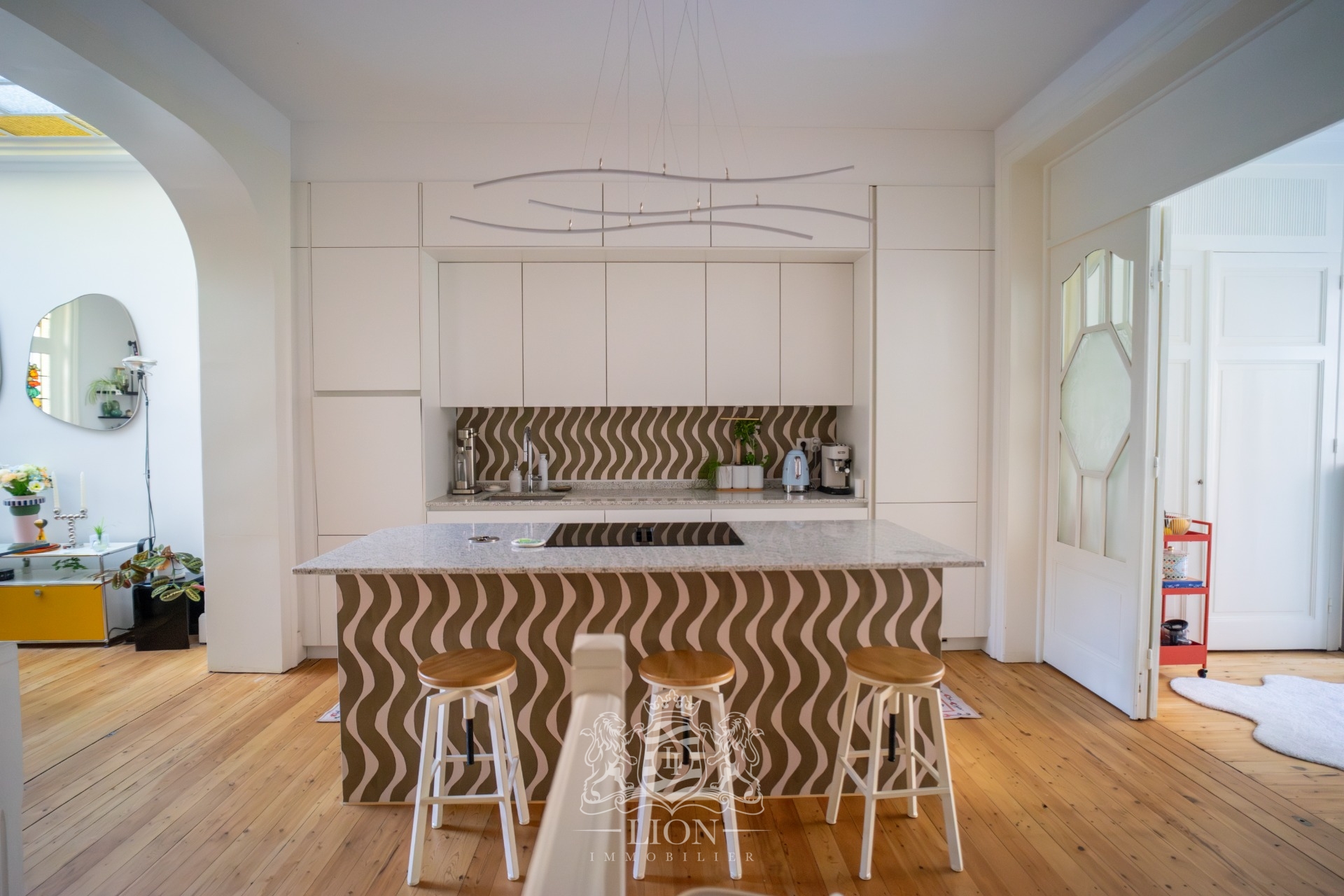 Lille hyper centre appartement art deco entierement renove Photo 5 - Le Lion Immobilier