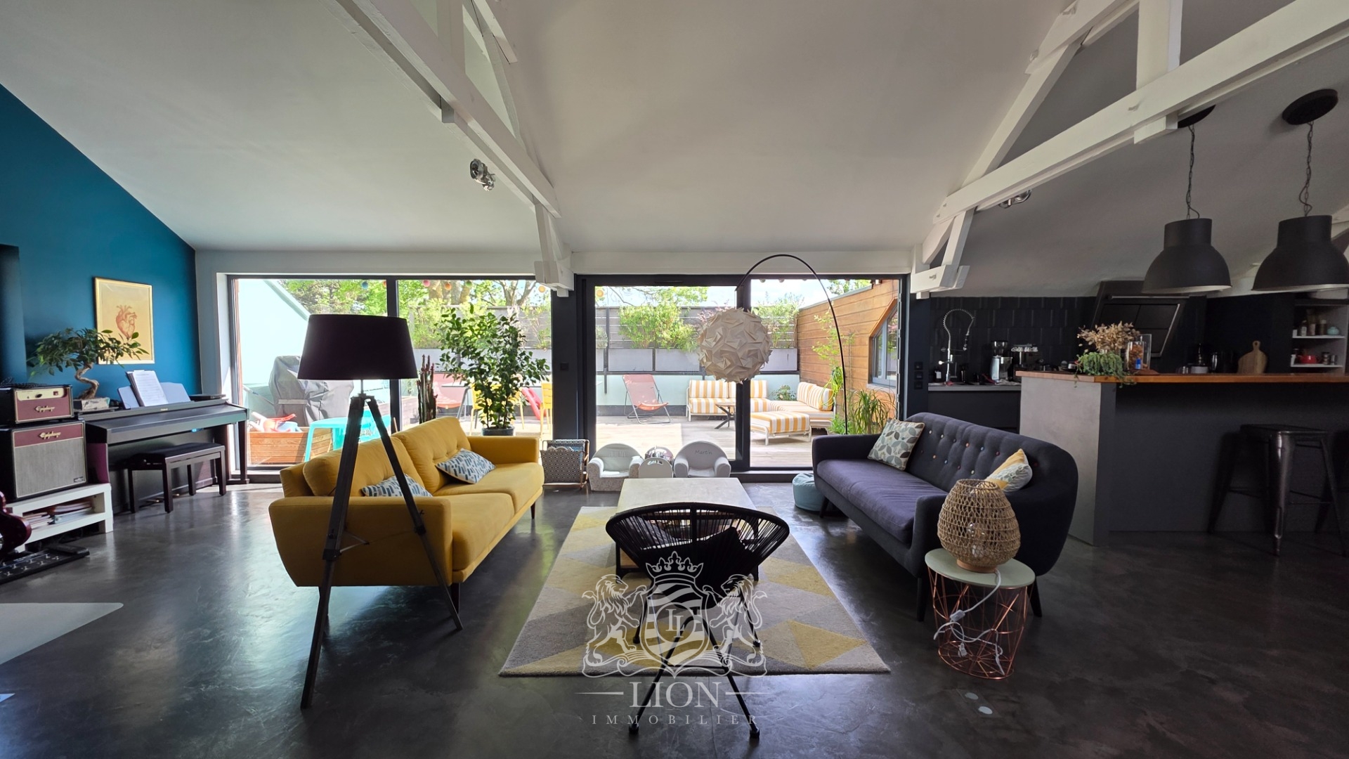Hippodrome magnifique loft 170m avec terrasse Photo 8 - Le Lion Immobilier