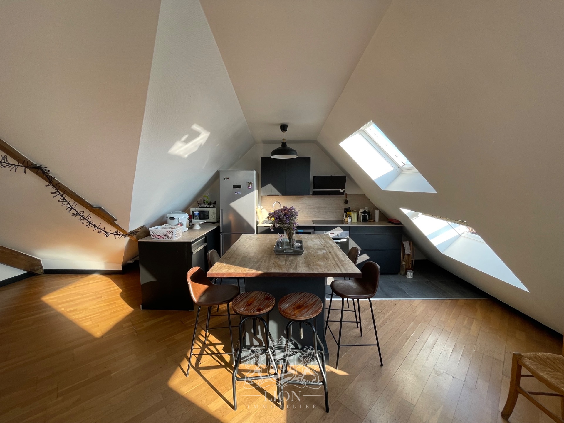 Vieux lille charmant t2 85 m2 au sol Photo 4 - Le Lion Immobilier