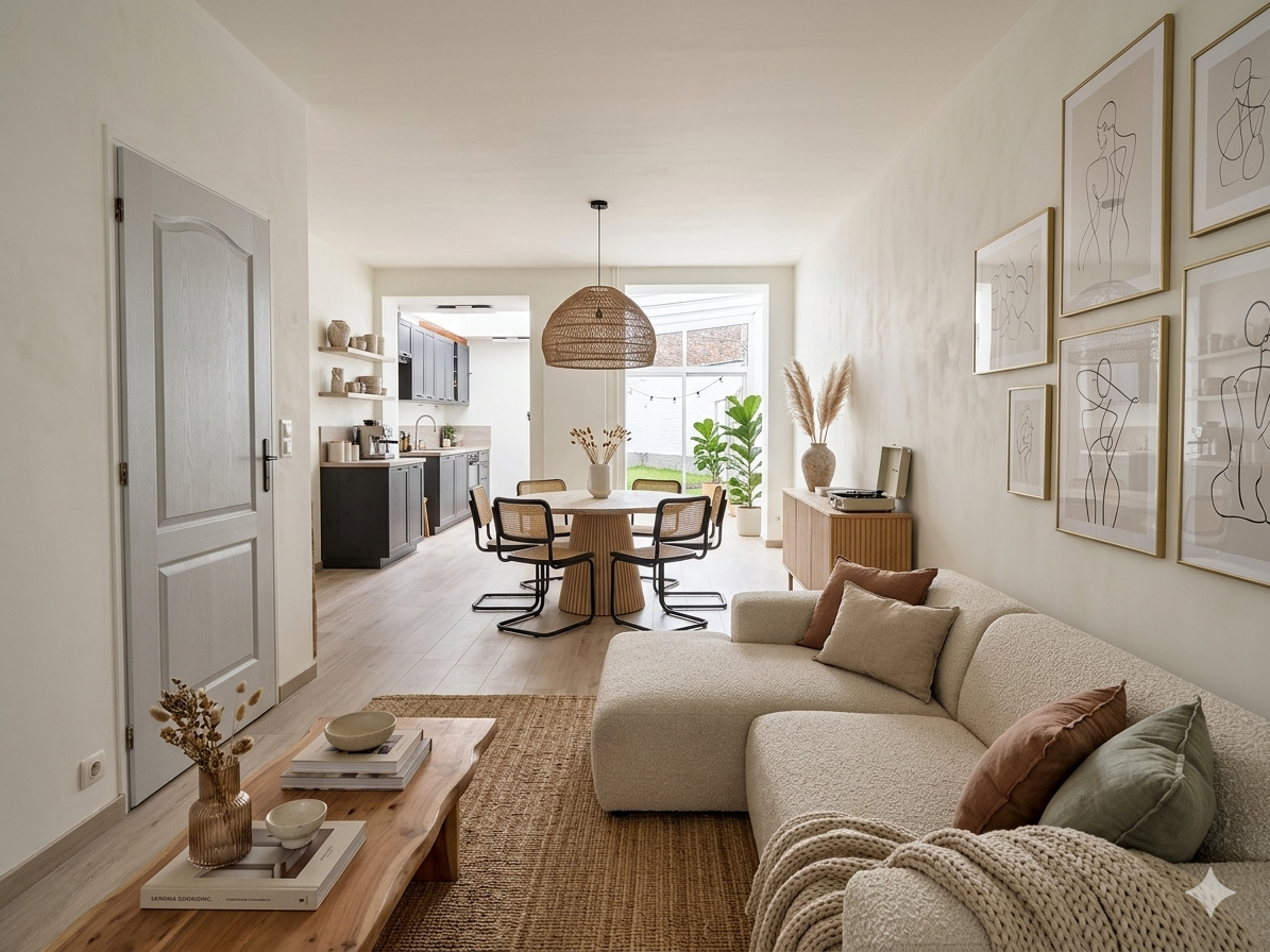 Champ de course maison renovee avec garage et parking Photo 1 - Le Lion Immobilier