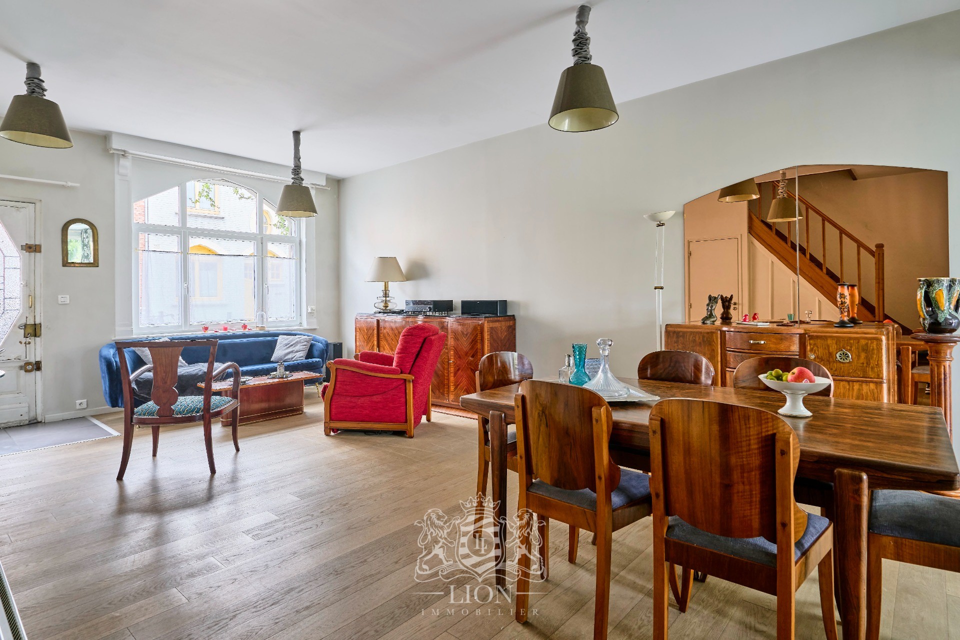 Belle maison ancienne 4 chambres et jardin Photo 2 - Le Lion Immobilier Belle maison ancienne 4 chambres et jardin Photo 2 - Le Lion Immobilier