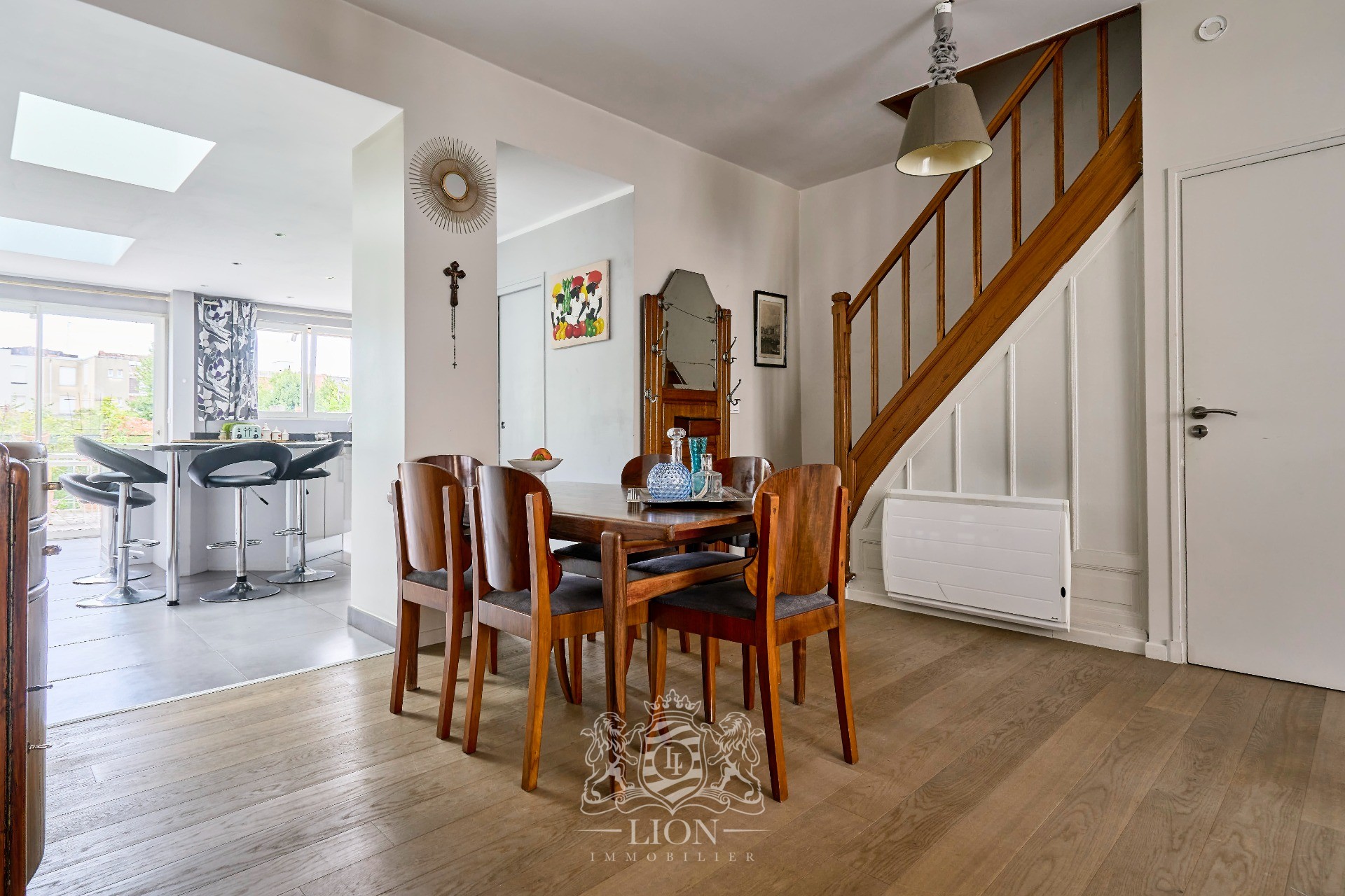 Belle maison ancienne 4 chambres et jardin Photo 3 - Le Lion Immobilier Belle maison ancienne 4 chambres et jardin Photo 3 - Le Lion Immobilier
