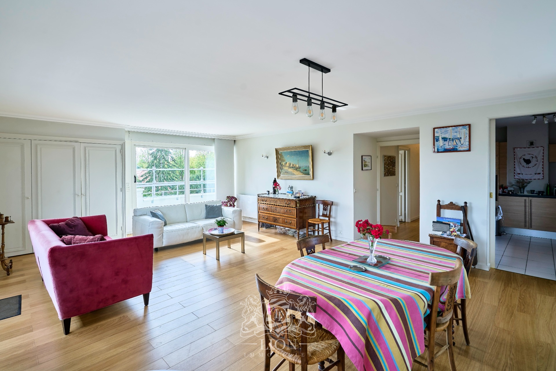 T3 dernier etage balcons garage et parking Photo 3 - Le Lion Immobilier