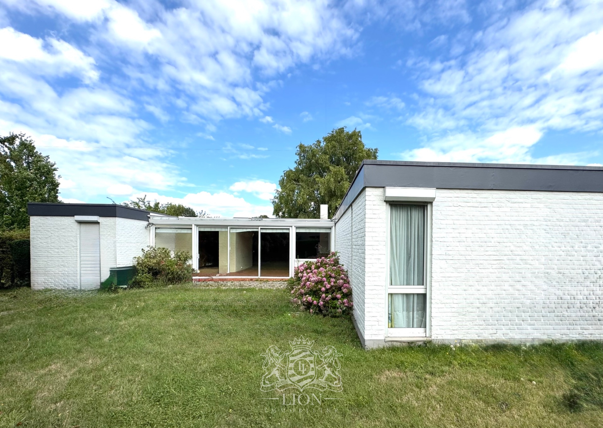 Maison d architecte de plain pied Photo 1 - Le Lion Immobilier