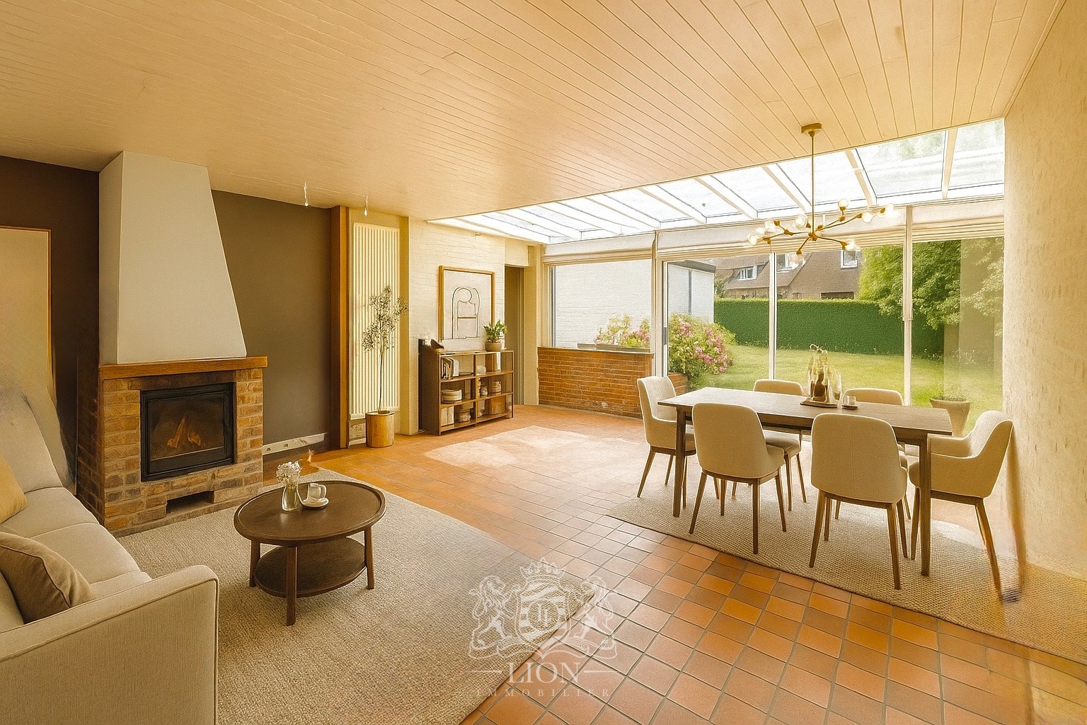 Maison d architecte de plain pied Photo 2 - Le Lion Immobilier