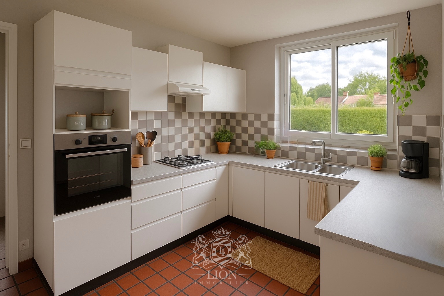 Maison d architecte de plain pied Photo 4 - Le Lion Immobilier