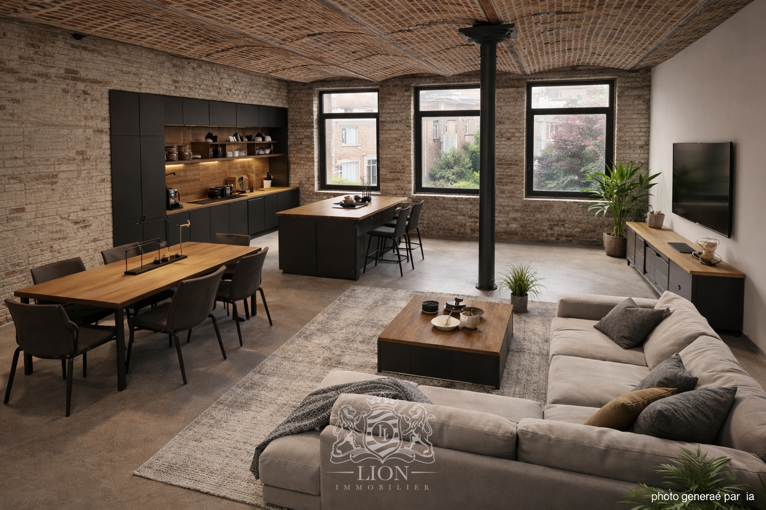 Superbe duplex emmenager 2 chambres Photo 1 - Le Lion Immobilier Superbe duplex emmenager 2 chambres Photo 1 - Le Lion Immobilier