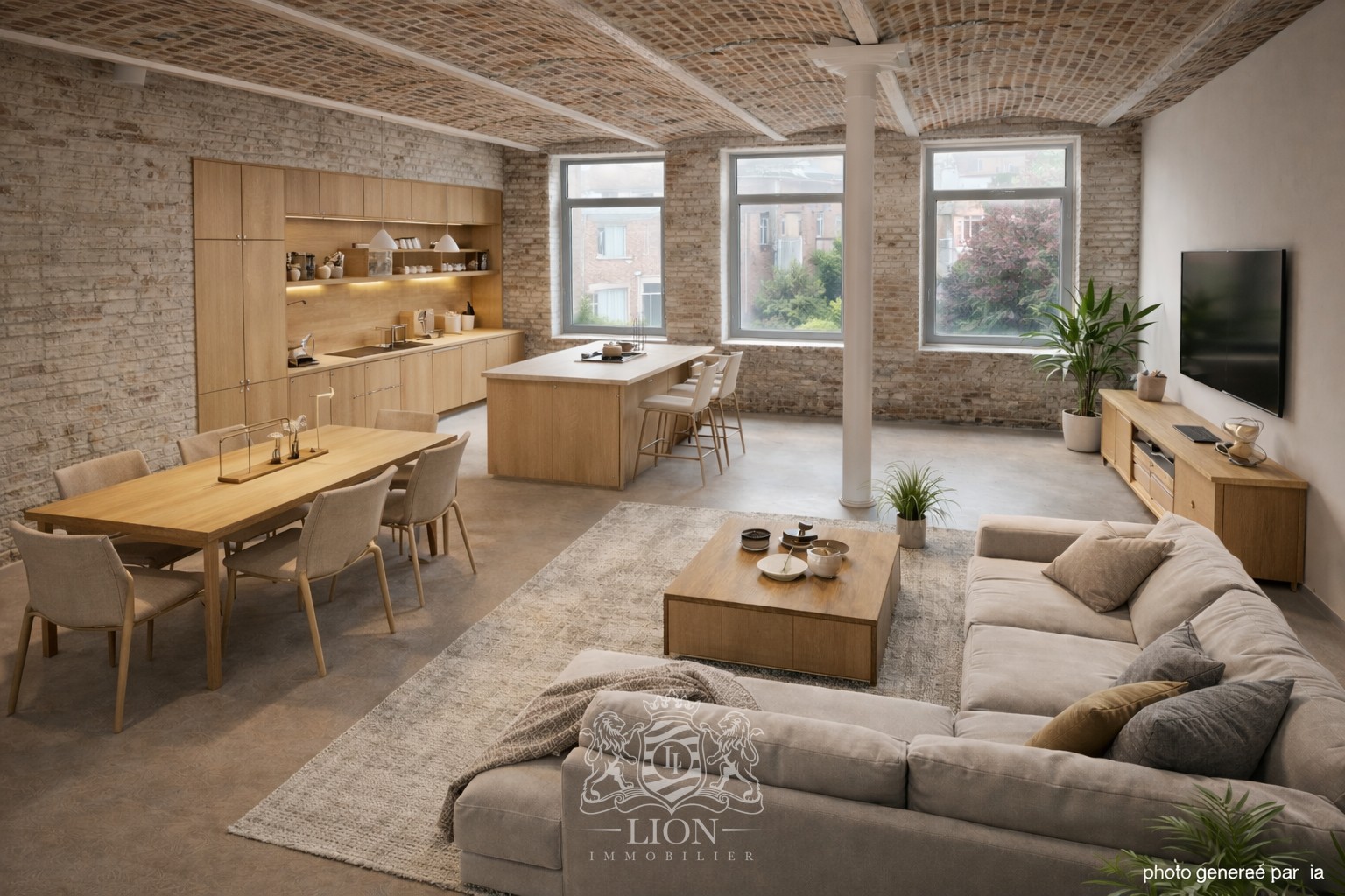 Superbe duplex emmenager 2 chambres Photo 2 - Le Lion Immobilier Superbe duplex emmenager 2 chambres Photo 2 - Le Lion Immobilier