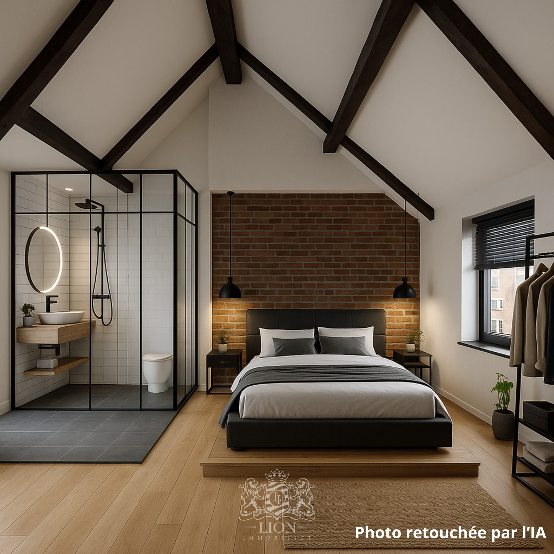 Superbe duplex emmenager 2 chambres Photo 7 - Le Lion Immobilier Superbe duplex emmenager 2 chambres Photo 7 - Le Lion Immobilier